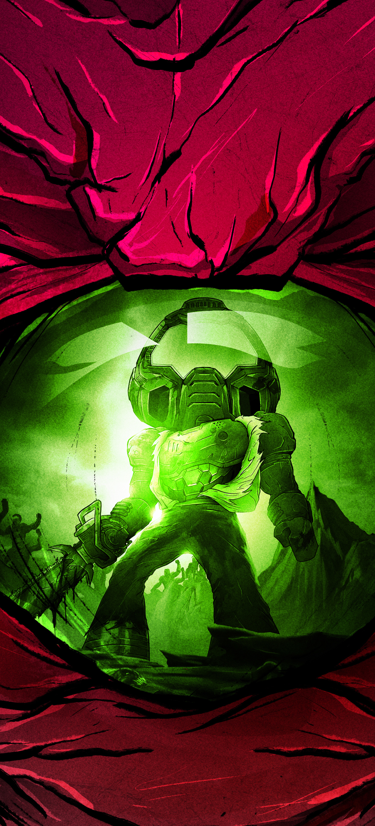 Download mobile wallpaper Doom, Video Game, Doom Eternal for free.