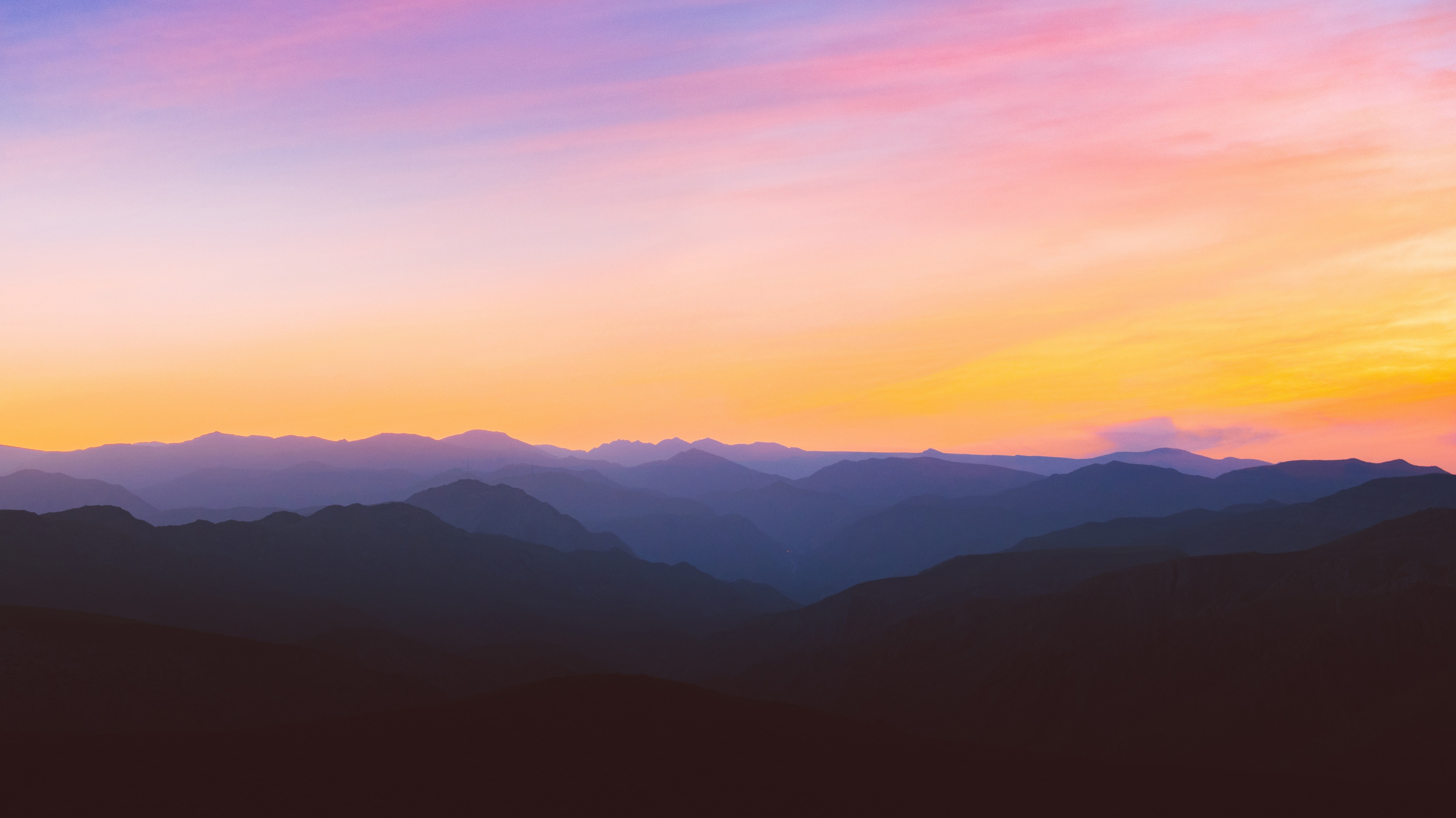 Laden Sie das Gebirge, Sonnenuntergang, Berge, Erde/natur-Bild kostenlos auf Ihren PC-Desktop herunter