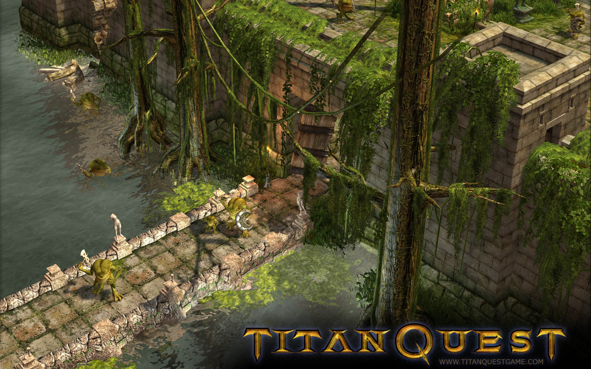 video game, titan quest