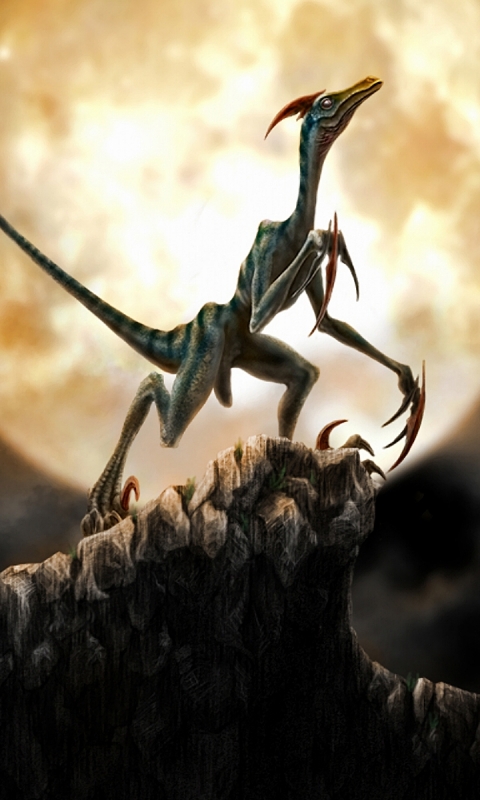 Download mobile wallpaper Fantasy, Dinosaurs, Animal, Creature, Dinosaur for free.