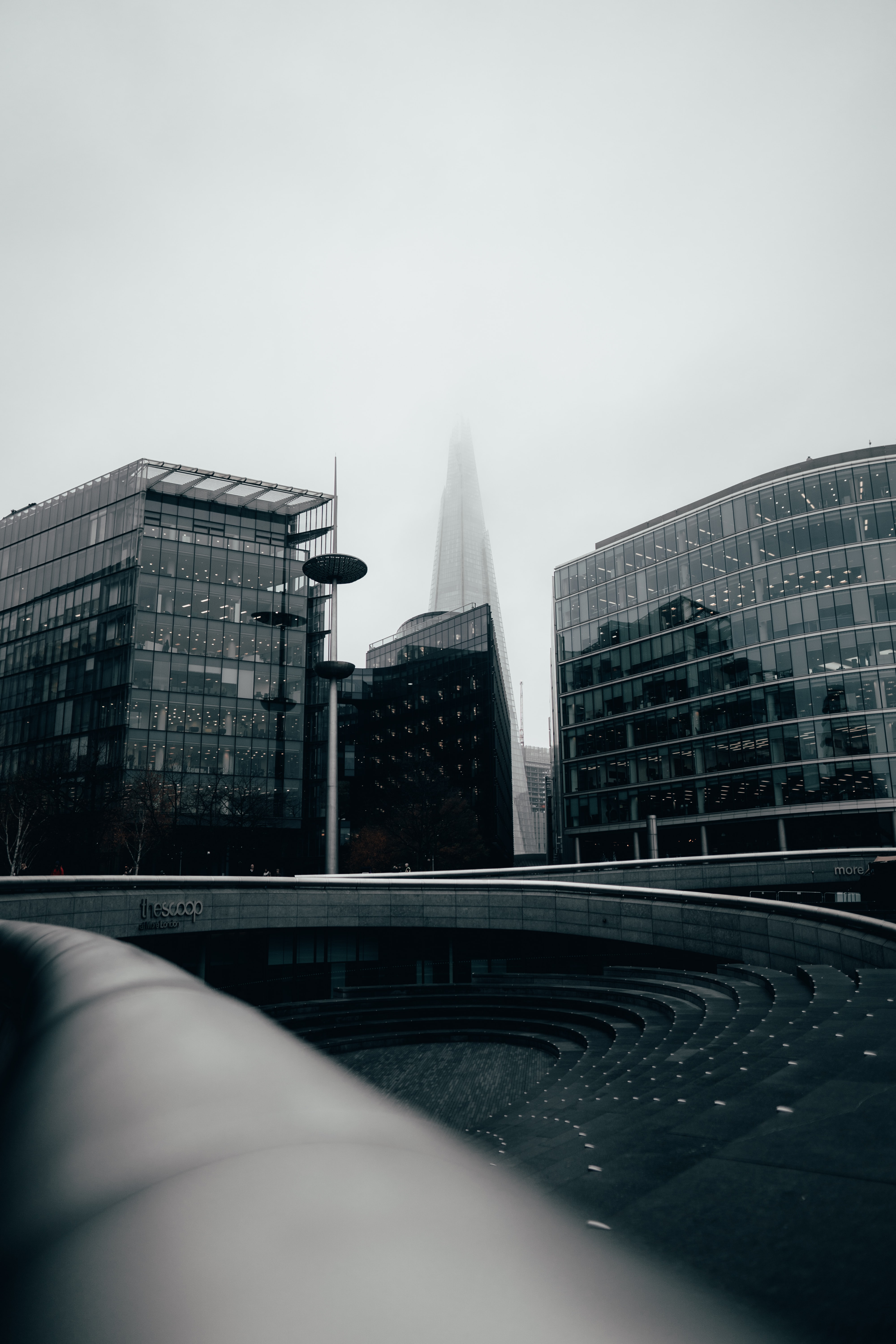 Free download wallpaper Building, Modern, Up To Date, Cities, Architecture, Fog on your PC desktop