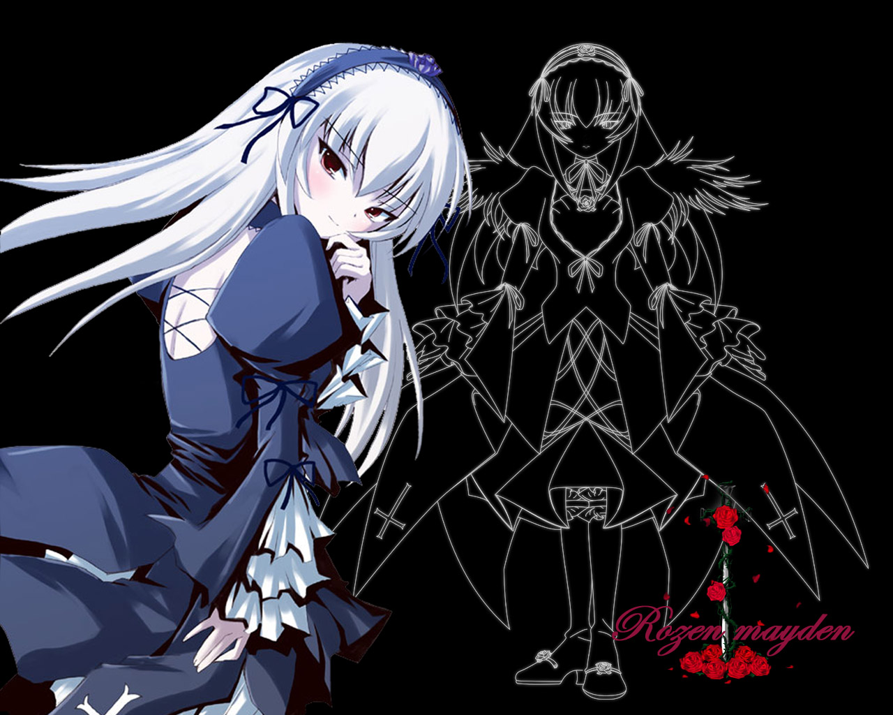 Descarga gratuita de fondo de pantalla para móvil de Animado, Rozen Maiden.