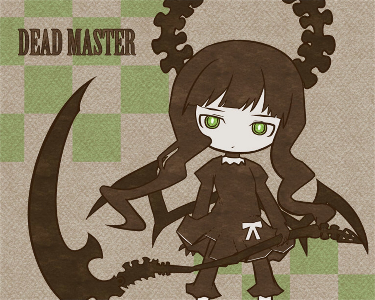 Handy-Wallpaper Animes, Burakku Rokku Shuta, Dead Master (Black Rock Shooter) kostenlos herunterladen.