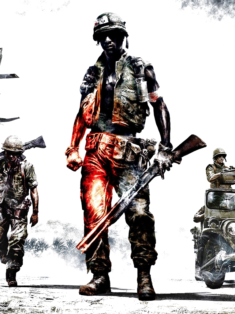 Handy-Wallpaper Schlachtfeld, Militär, Computerspiele, Battlefield: Bad Company 2 kostenlos herunterladen.