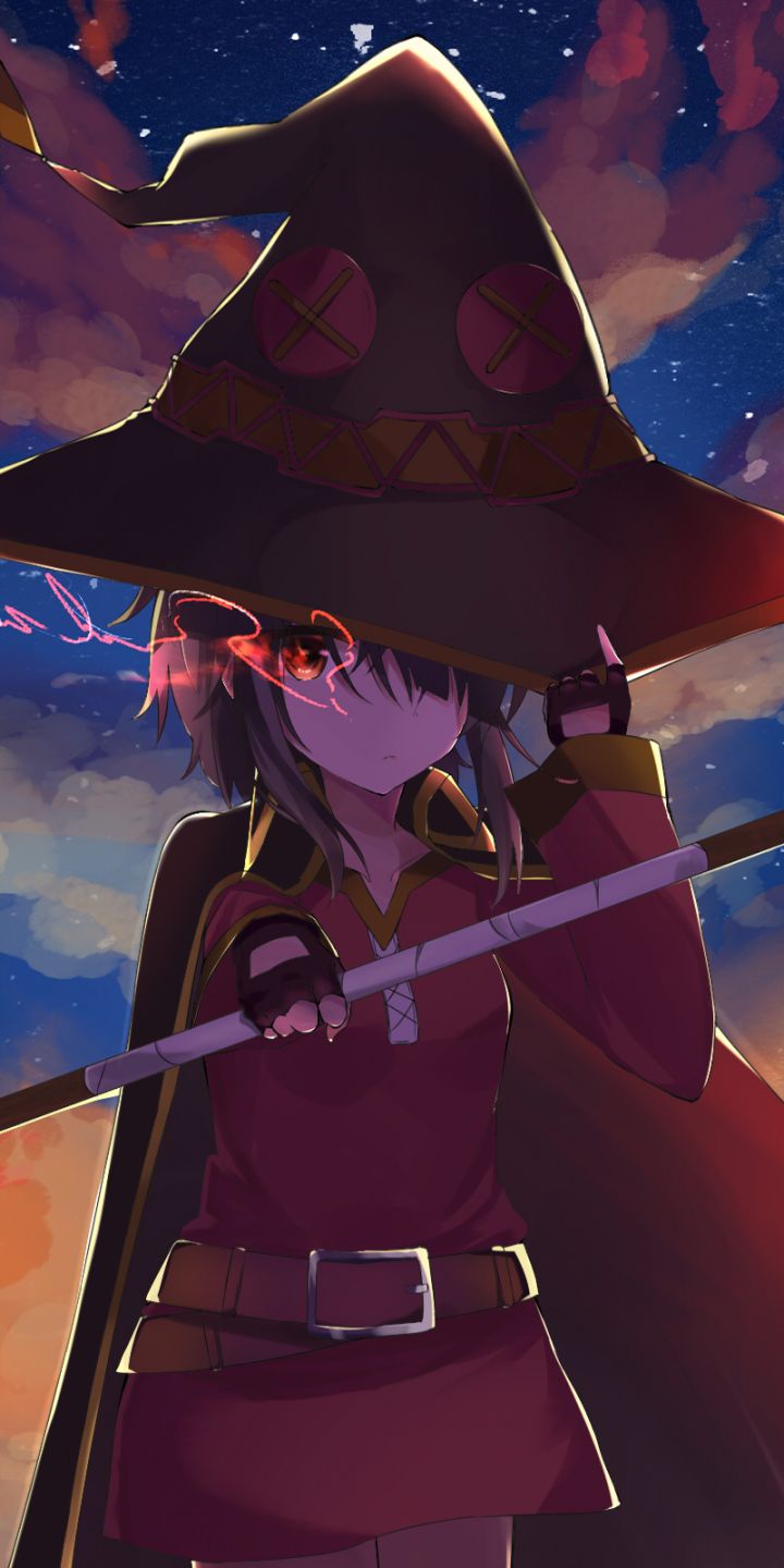 Download mobile wallpaper Anime, Konosuba God’S Blessing On This Wonderful World!!, Megumin (Konosuba), Konosuba for free.