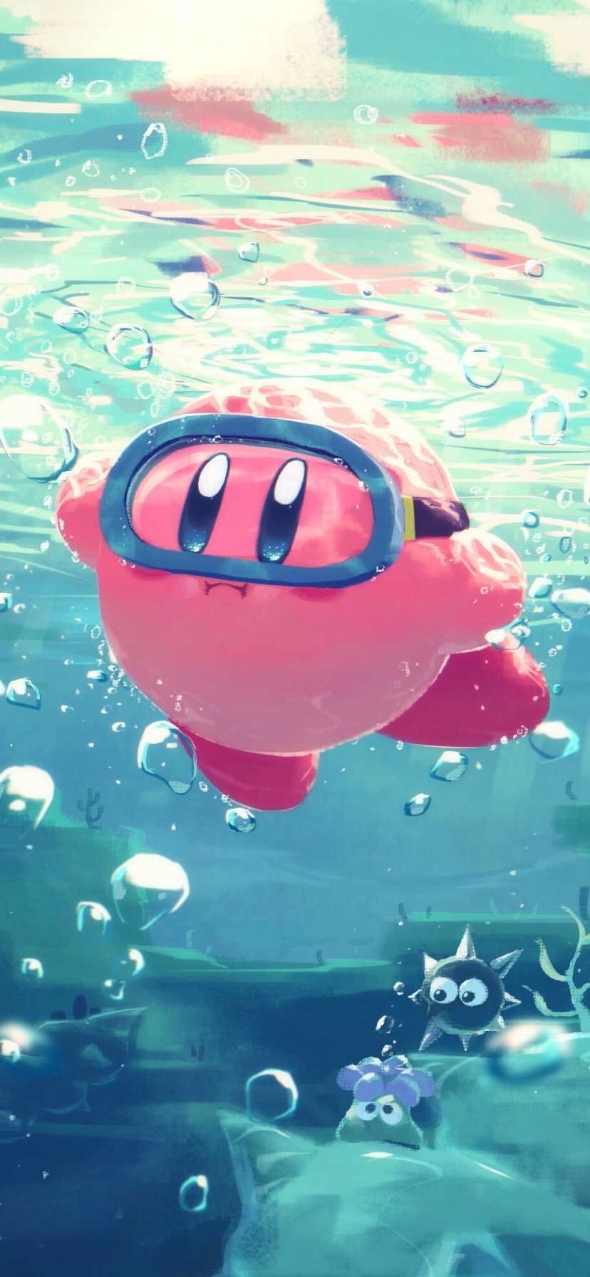 Download mobile wallpaper Video Game, Kirby for free.