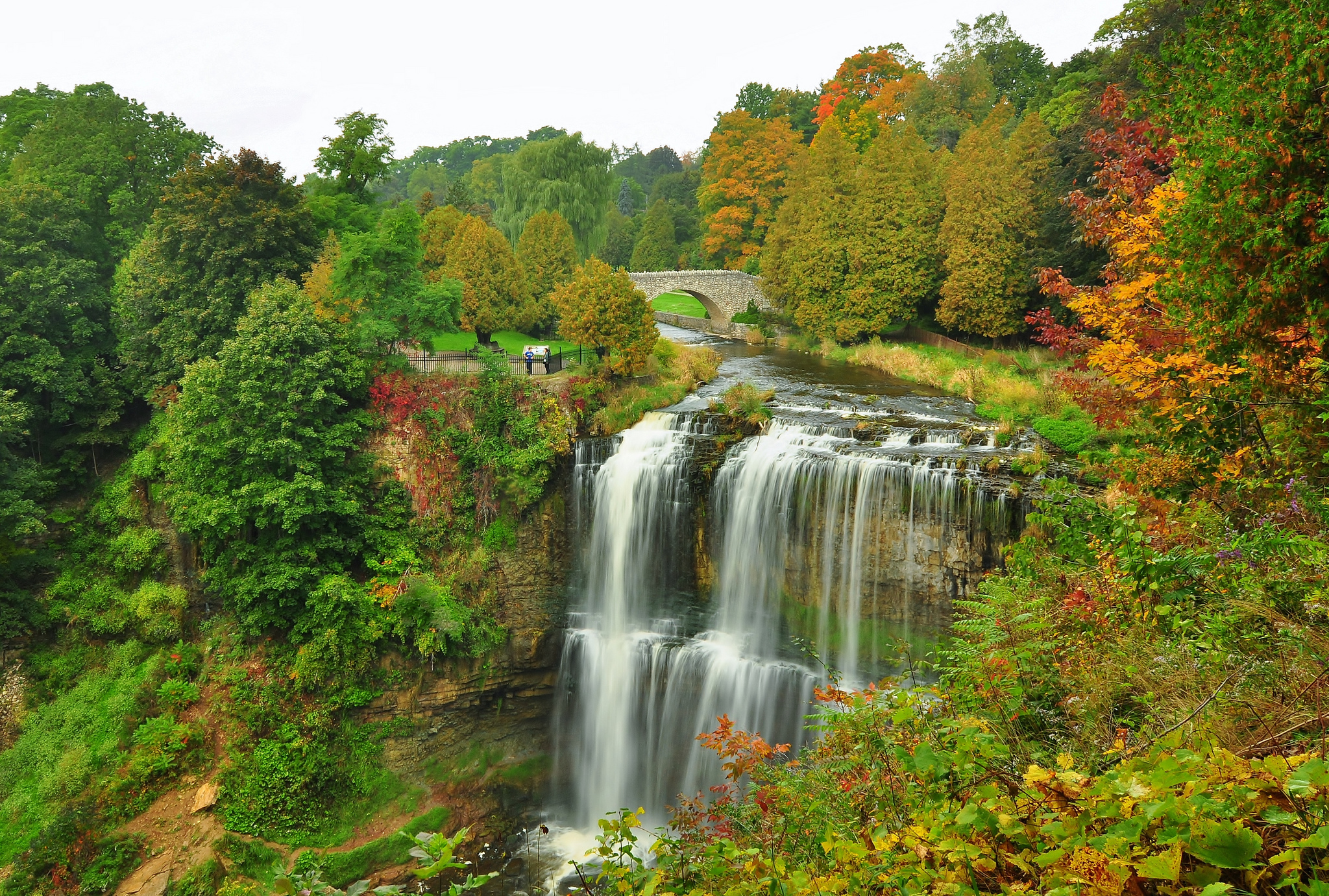 Laden Sie das Herbst, Wasserfälle, Wasserfall, Erde/natur-Bild kostenlos auf Ihren PC-Desktop herunter