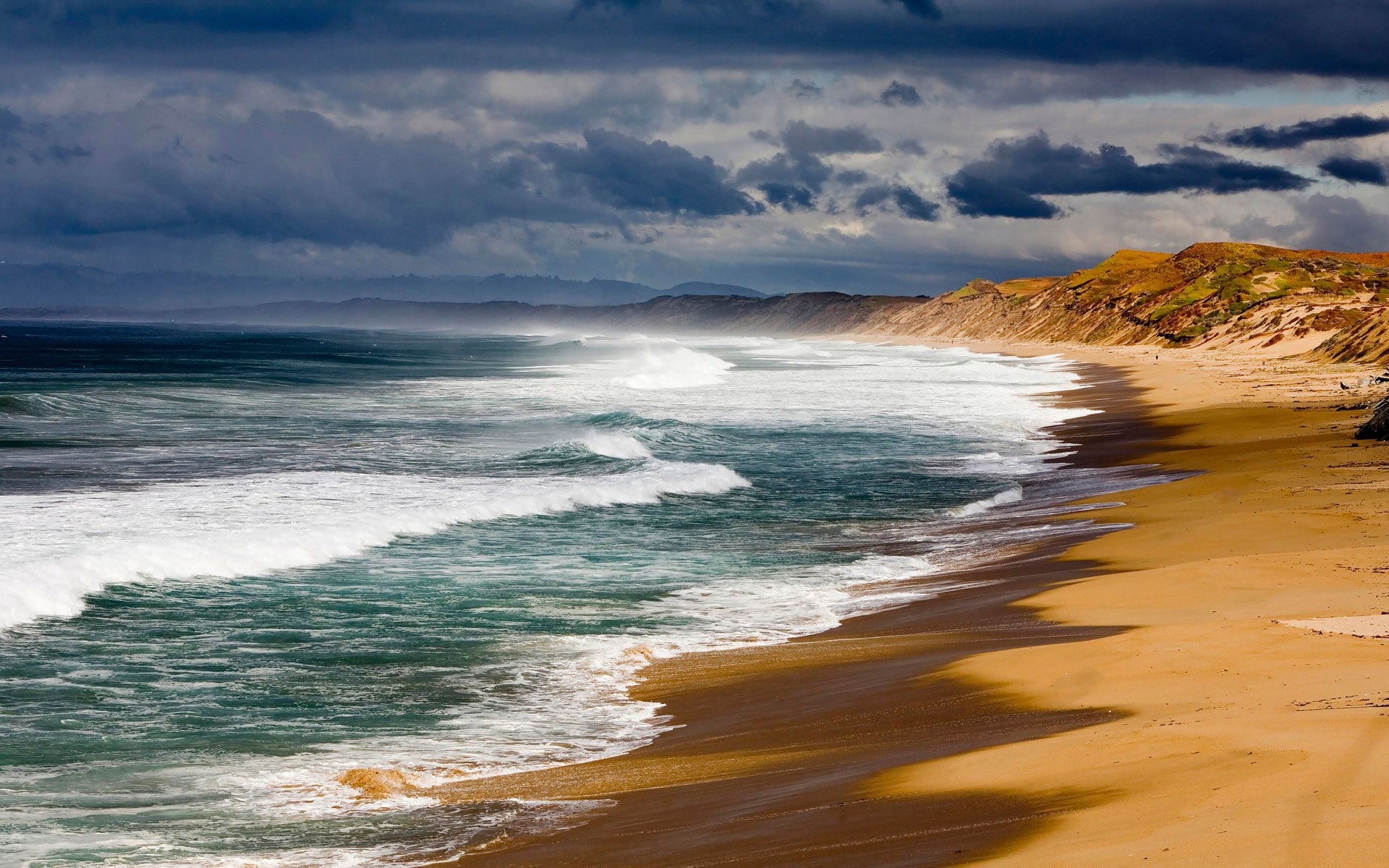 Скачать картинку Природа, Вода, Море, Пляж, Песок, Земля/природа в телефон бесплатно.
