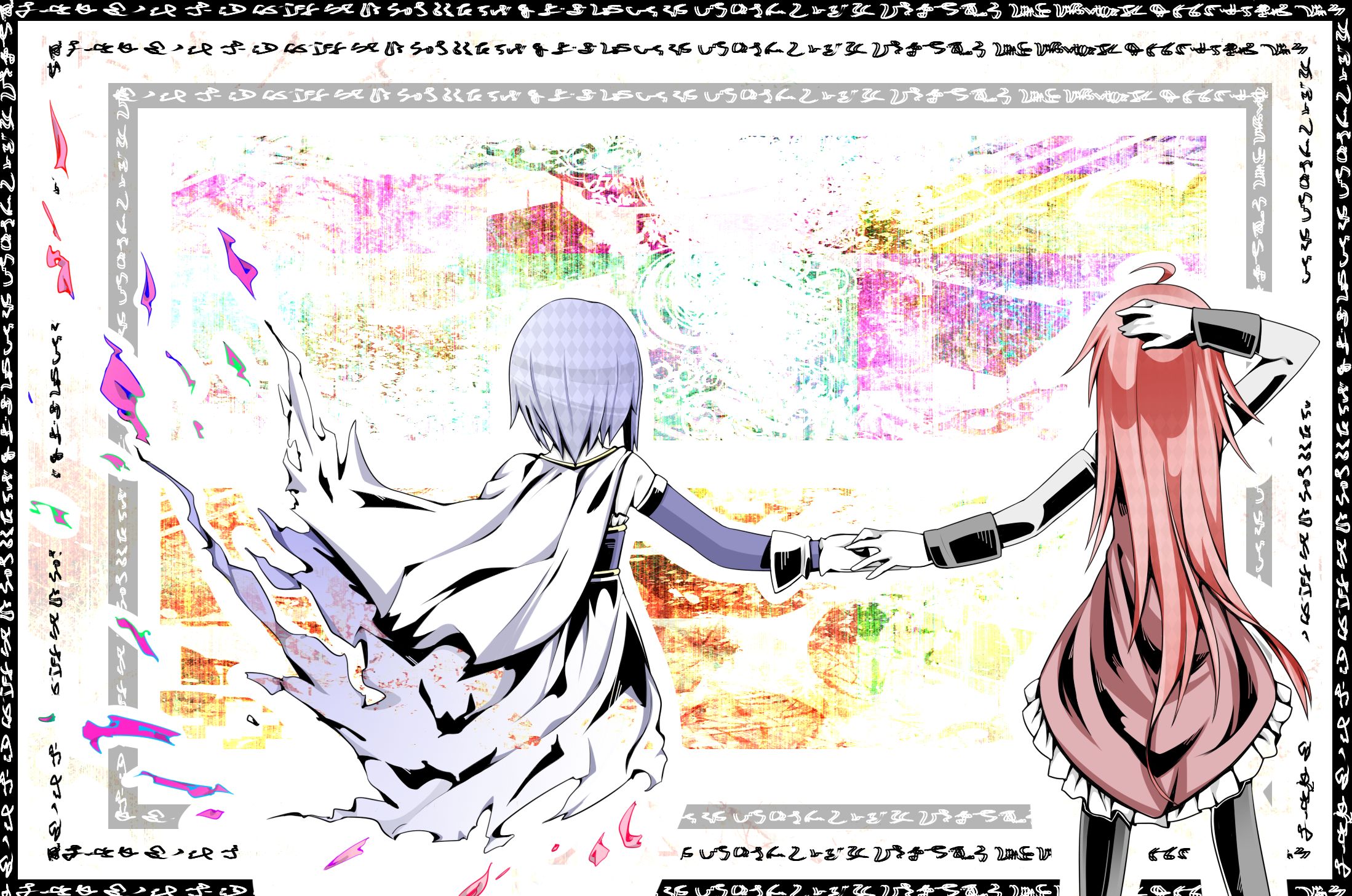 Laden Sie das Animes, Yuri, Kyōko Sakura, Madoka Magica, Sayaka Miki-Bild kostenlos auf Ihren PC-Desktop herunter