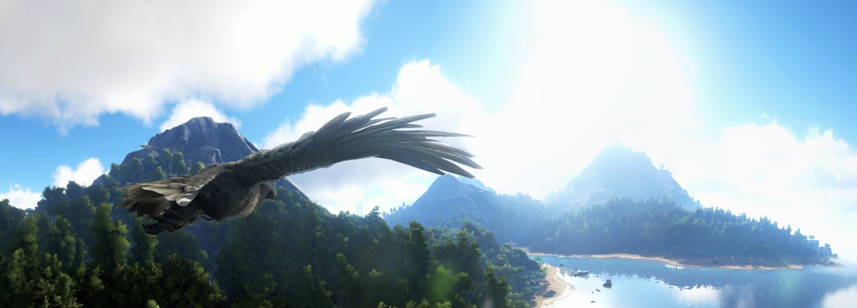 Download mobile wallpaper Eagle, Video Game, Ark: Survival Evolved for free.