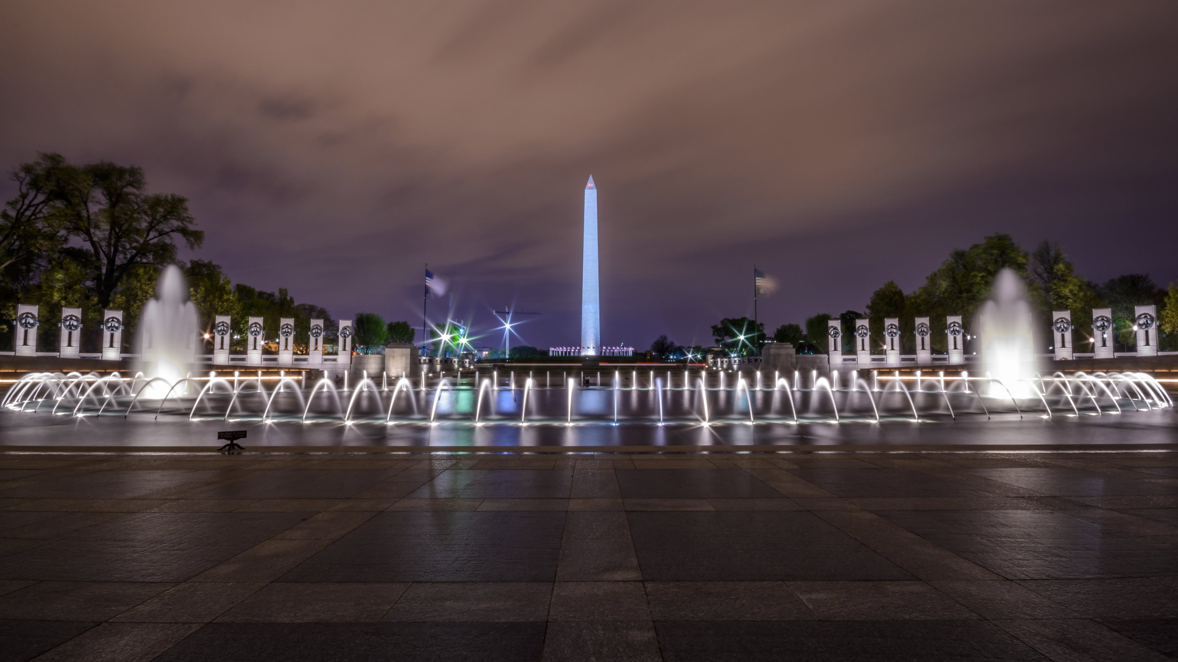 Популярні заставки і фони Монумент Вашингтона на комп'ютер