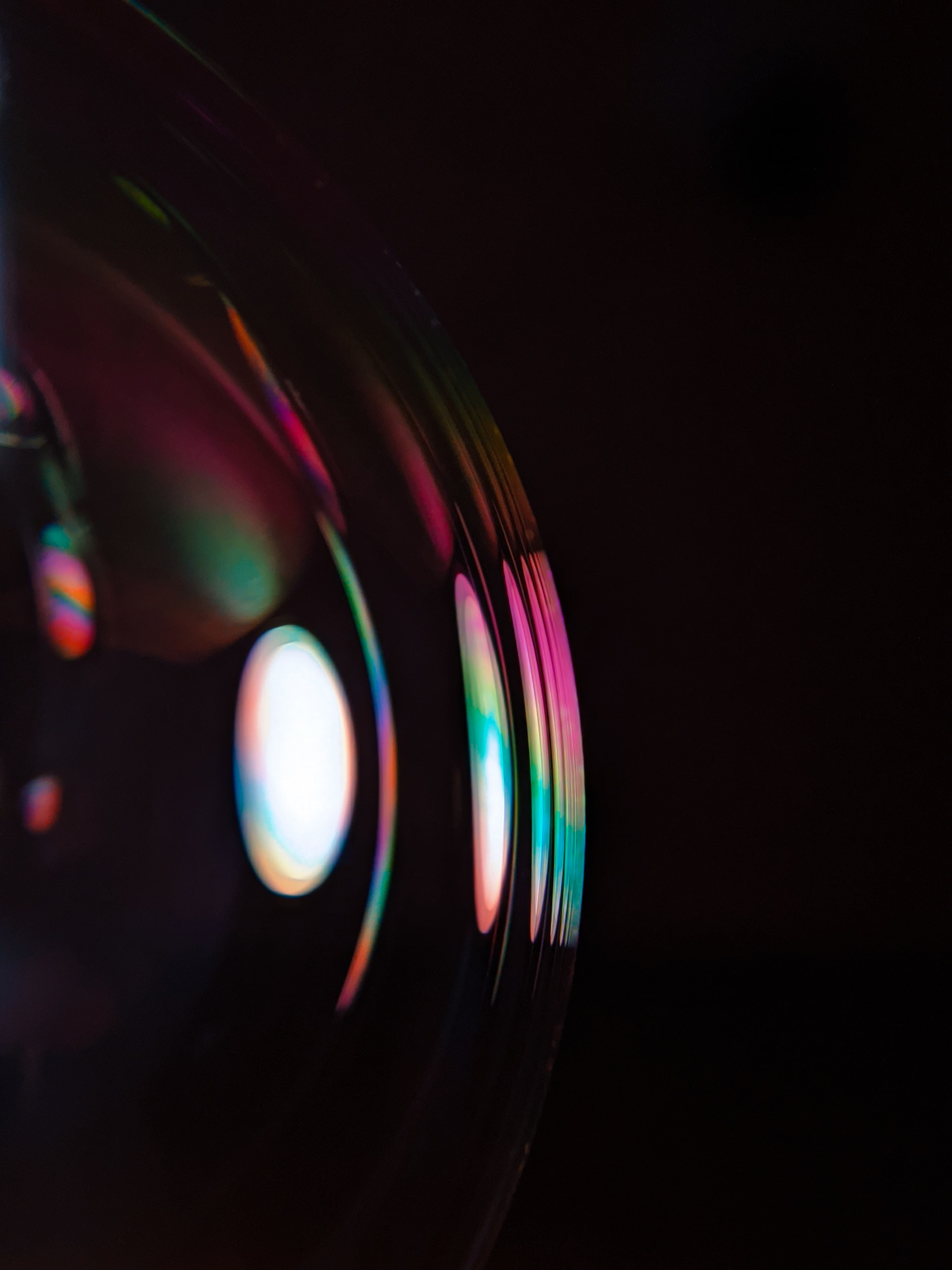bubble, dark, glare, gradient Full HD
