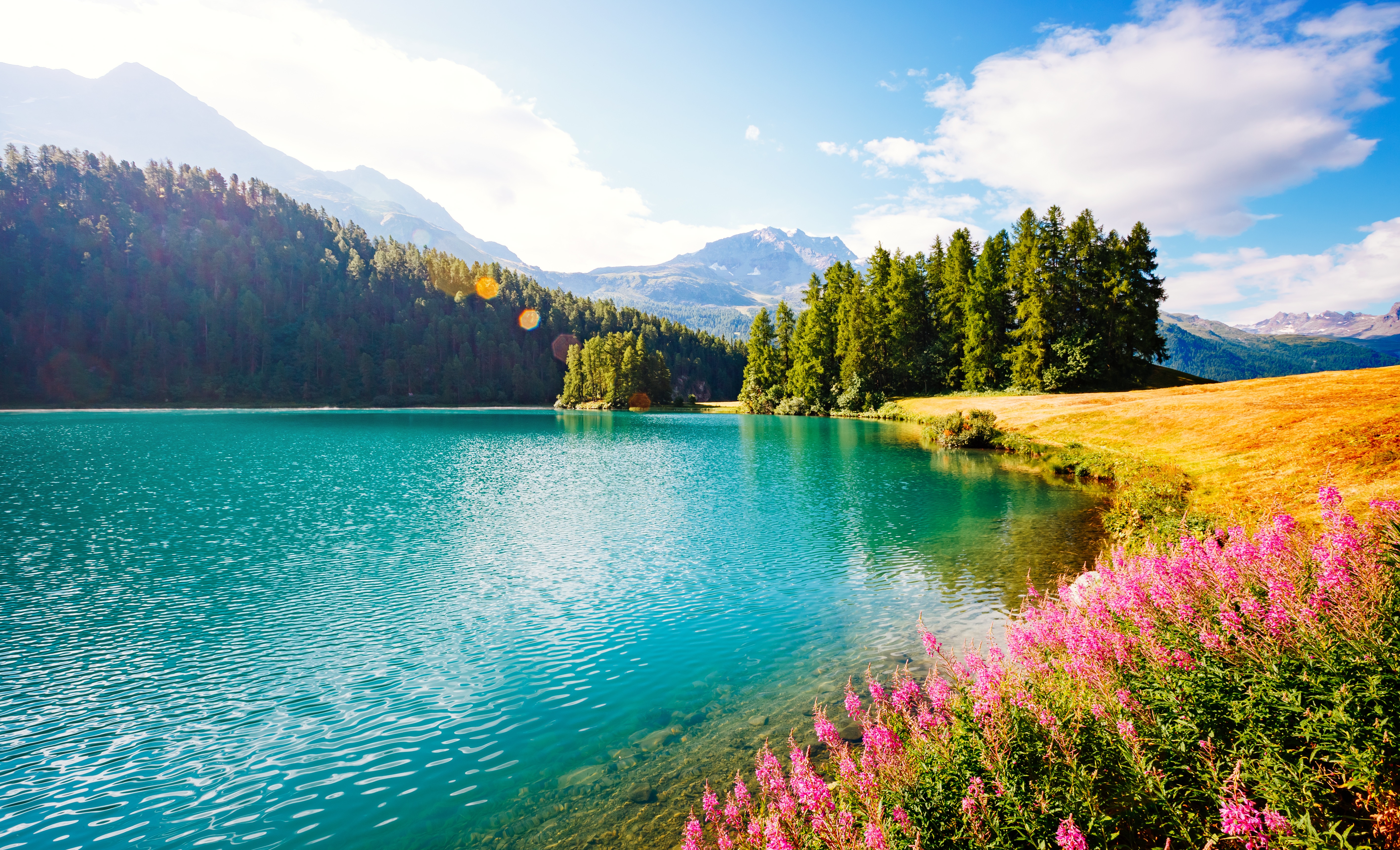 Laden Sie das Seen, See, Wald, Gebirge, Erde/natur-Bild kostenlos auf Ihren PC-Desktop herunter