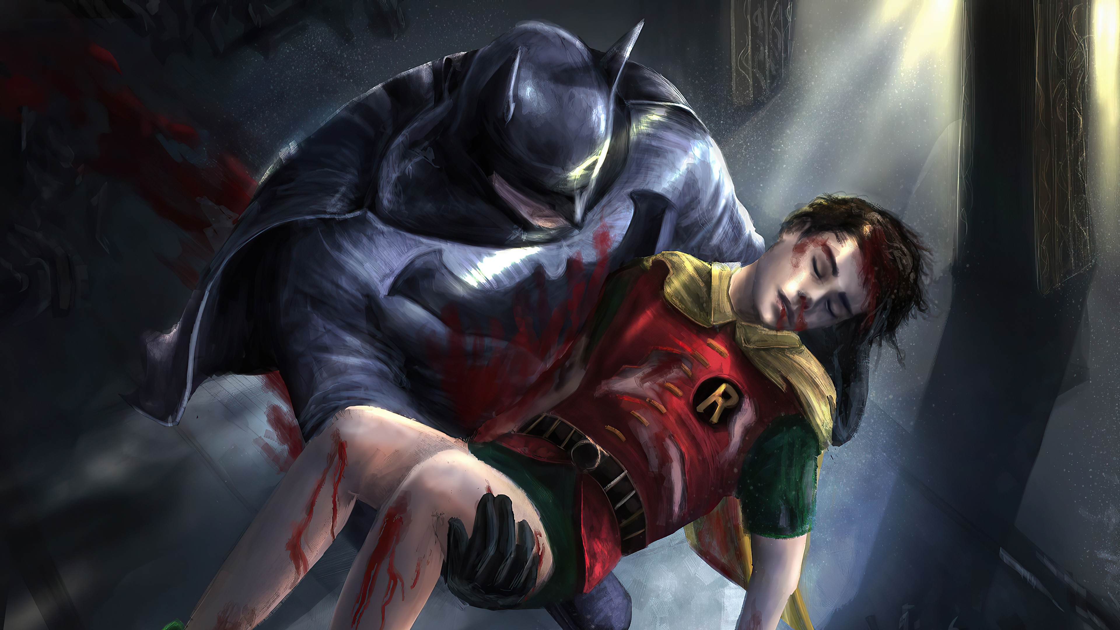 Descarga gratuita de fondo de pantalla para móvil de Historietas, The Batman, Dc Comics, Robin (Dc Cómics).