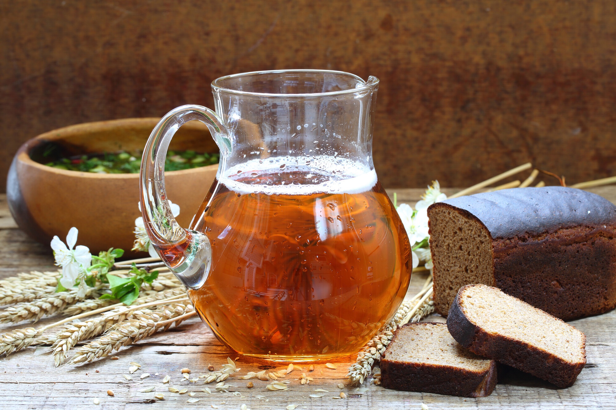 Free download wallpaper Food, Still Life, Drink, Bread, Pitcher on your PC desktop