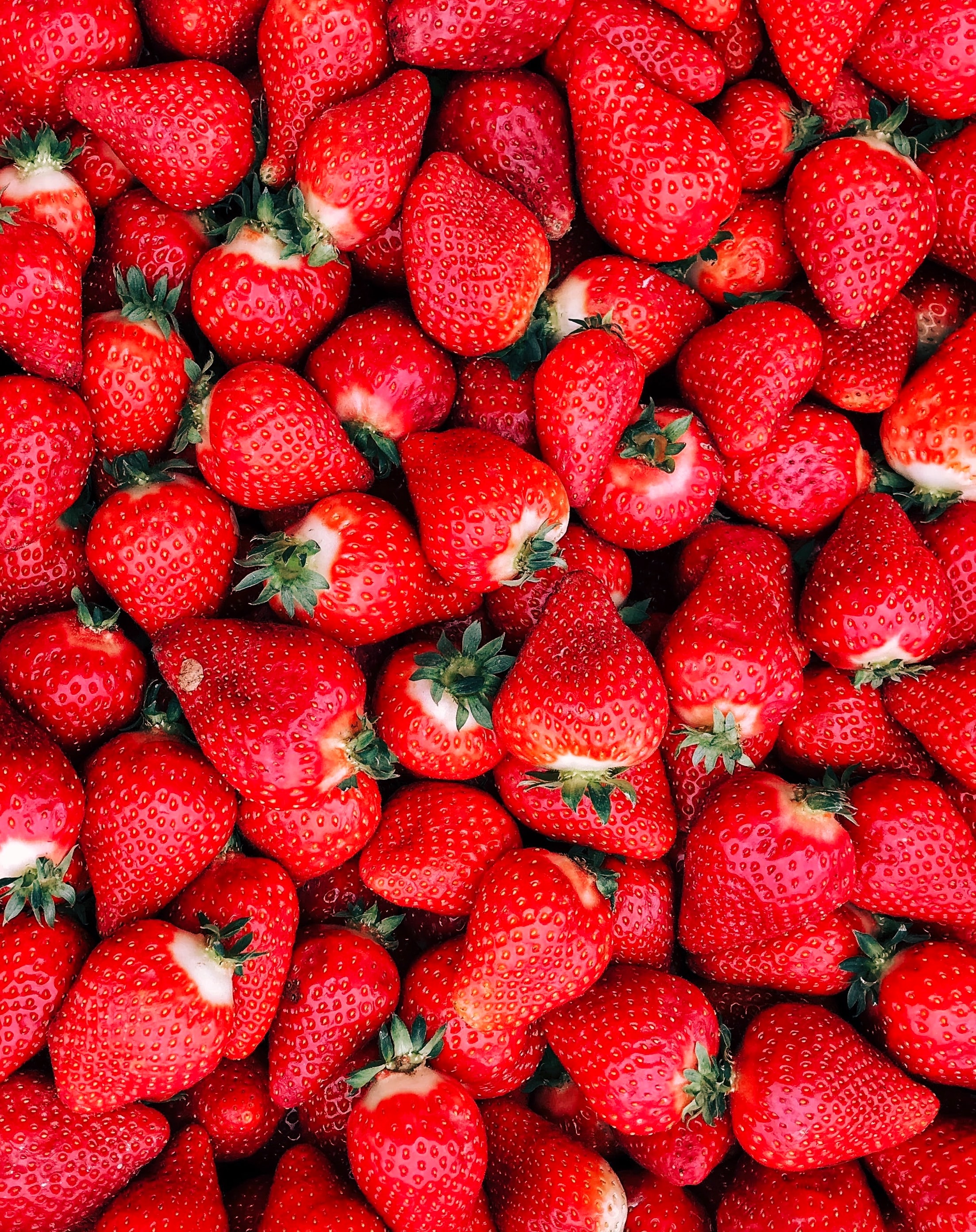 fruits, food, strawberry, berries 4K Ultra