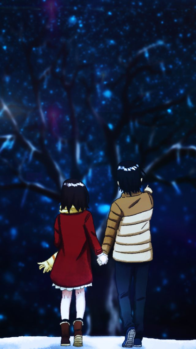 Download mobile wallpaper Anime, Erased for free.