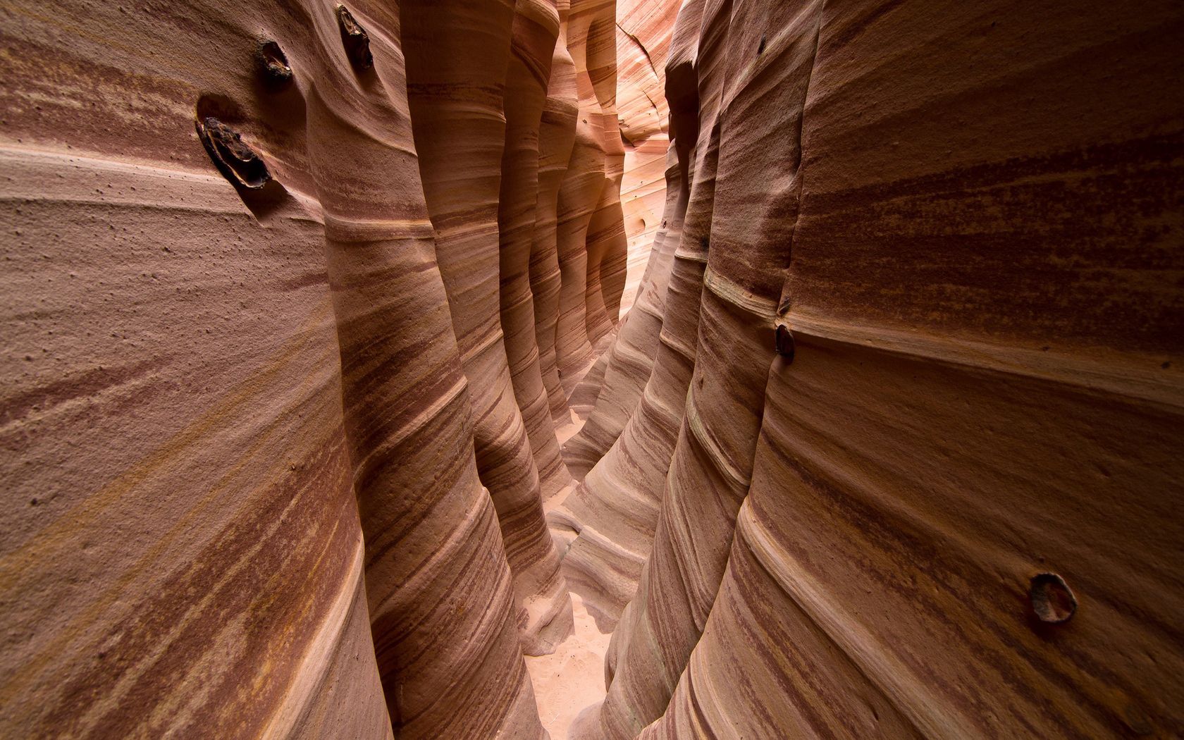 Free download wallpaper Nature, Passage, Canyon, Sand, Lines on your PC desktop