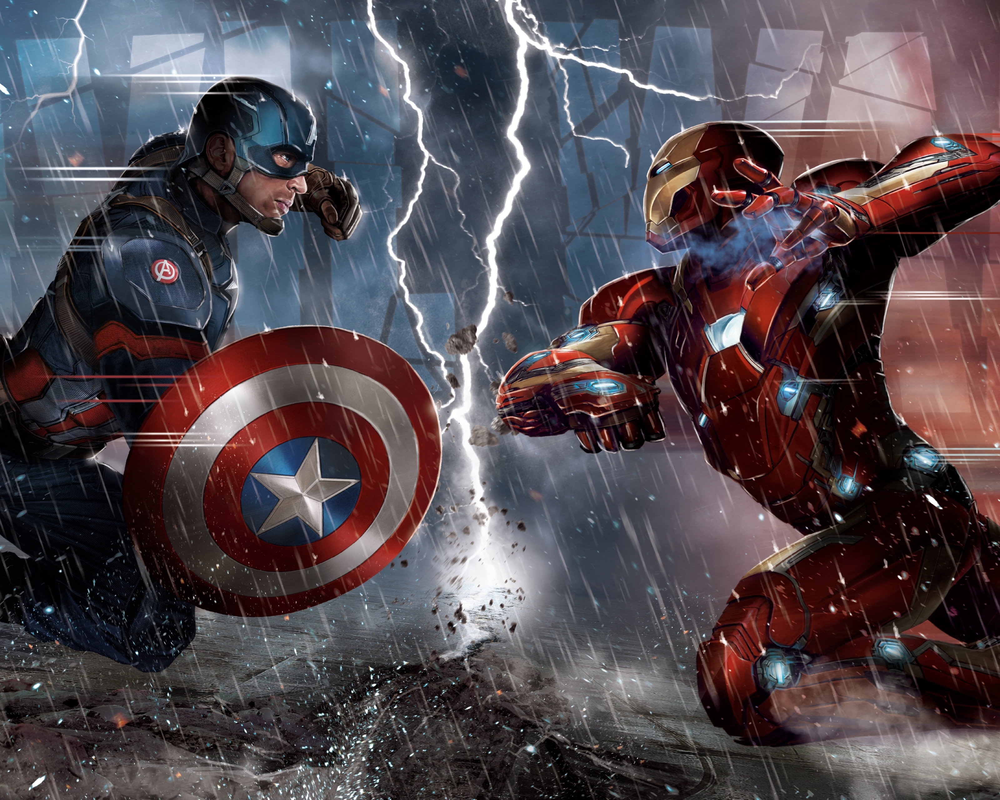 Handy-Wallpaper Captain America, Filme, Ironman, Kapitän Amerika, The First Avenger: Civil War kostenlos herunterladen.
