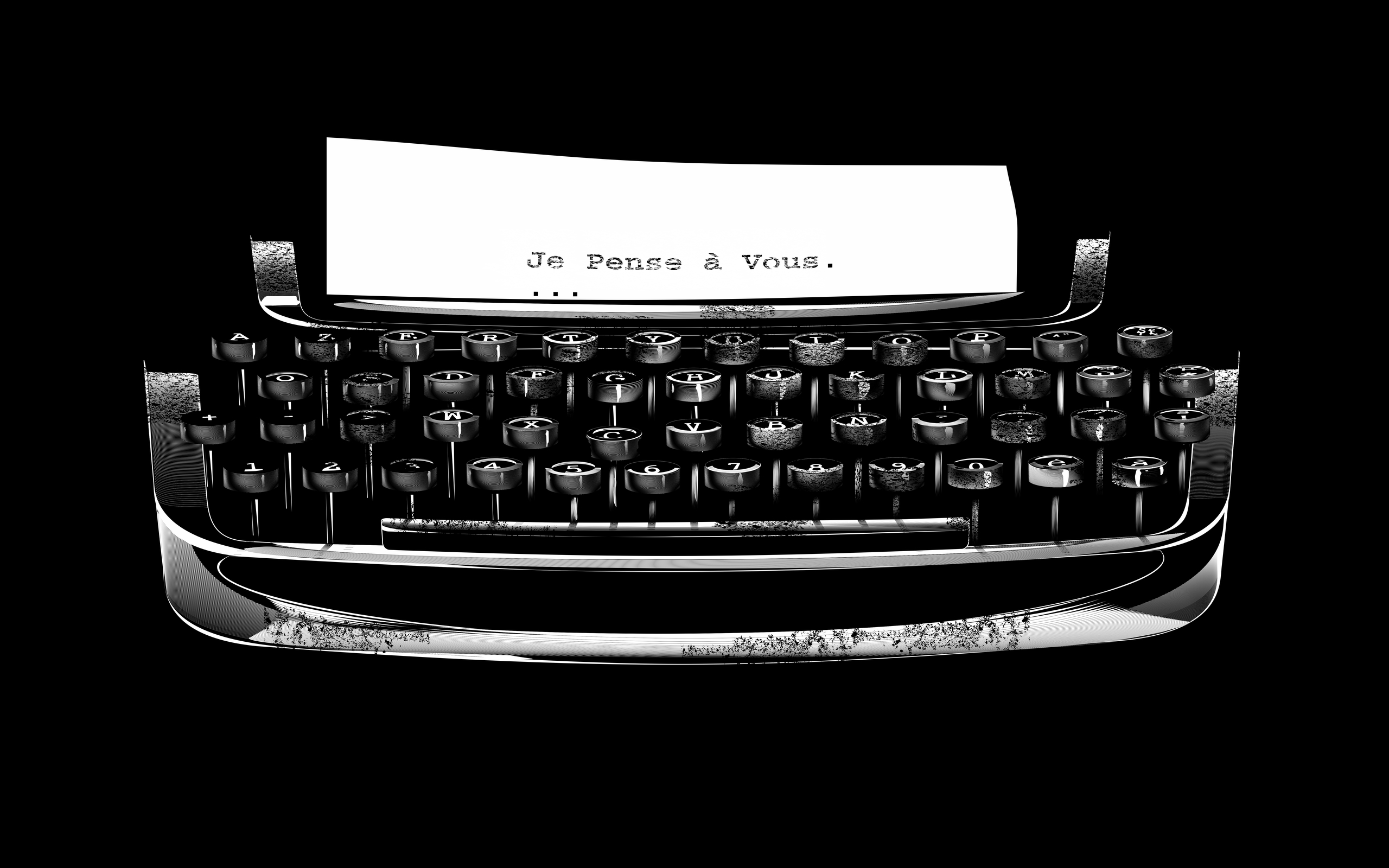 typewriter, man made