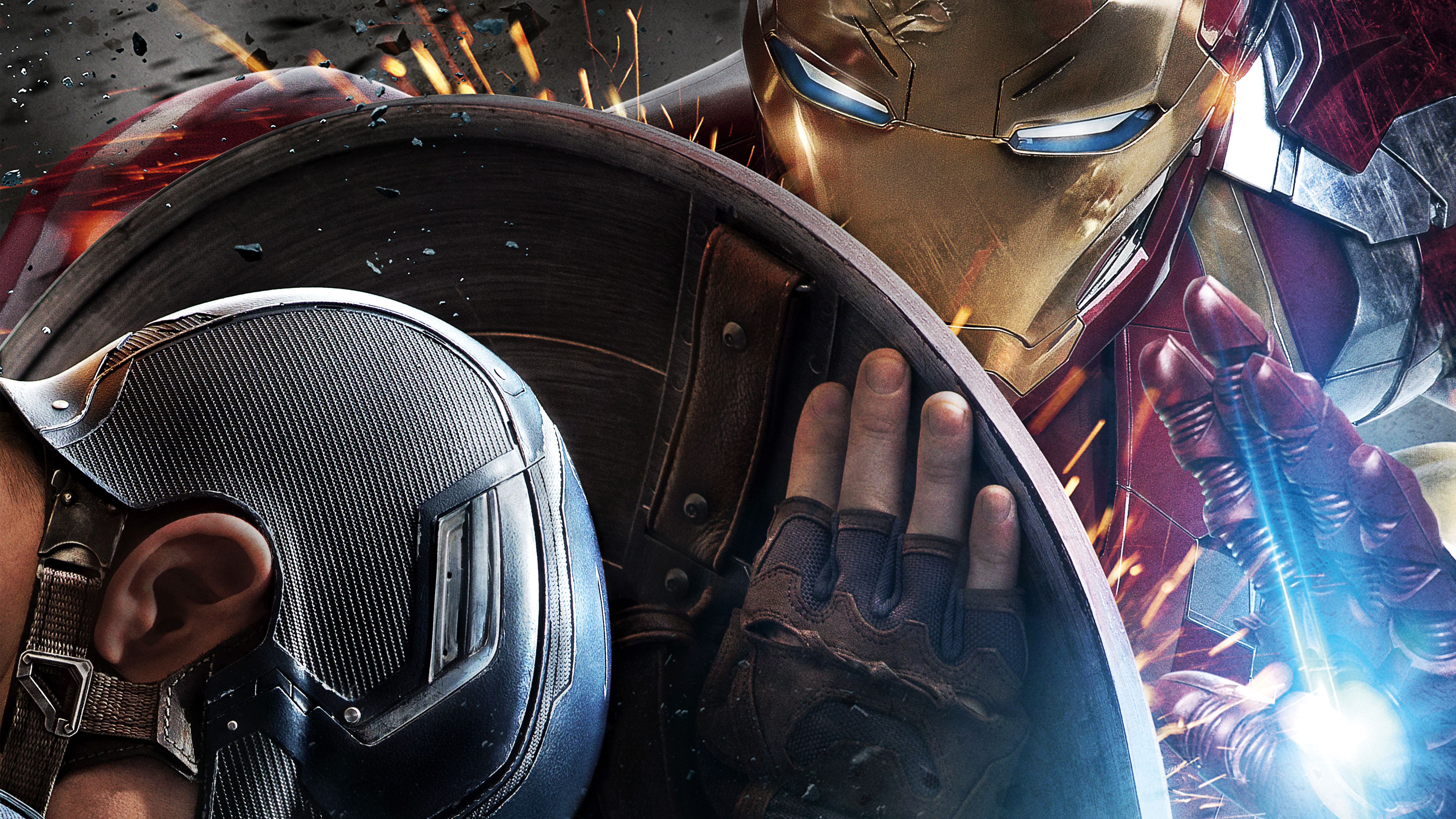 Descarga gratis la imagen Películas, Hombre De Acero, Capitan América, Capitán América: Civil War en el escritorio de tu PC