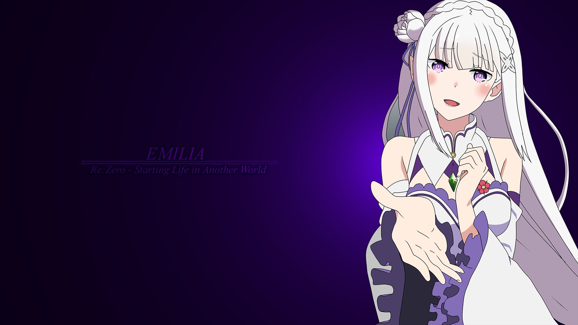 Handy-Wallpaper Animes, Emilia (Re: Zero), Re:zero Das Leben In Einer Anderen Welt Beginnen kostenlos herunterladen.