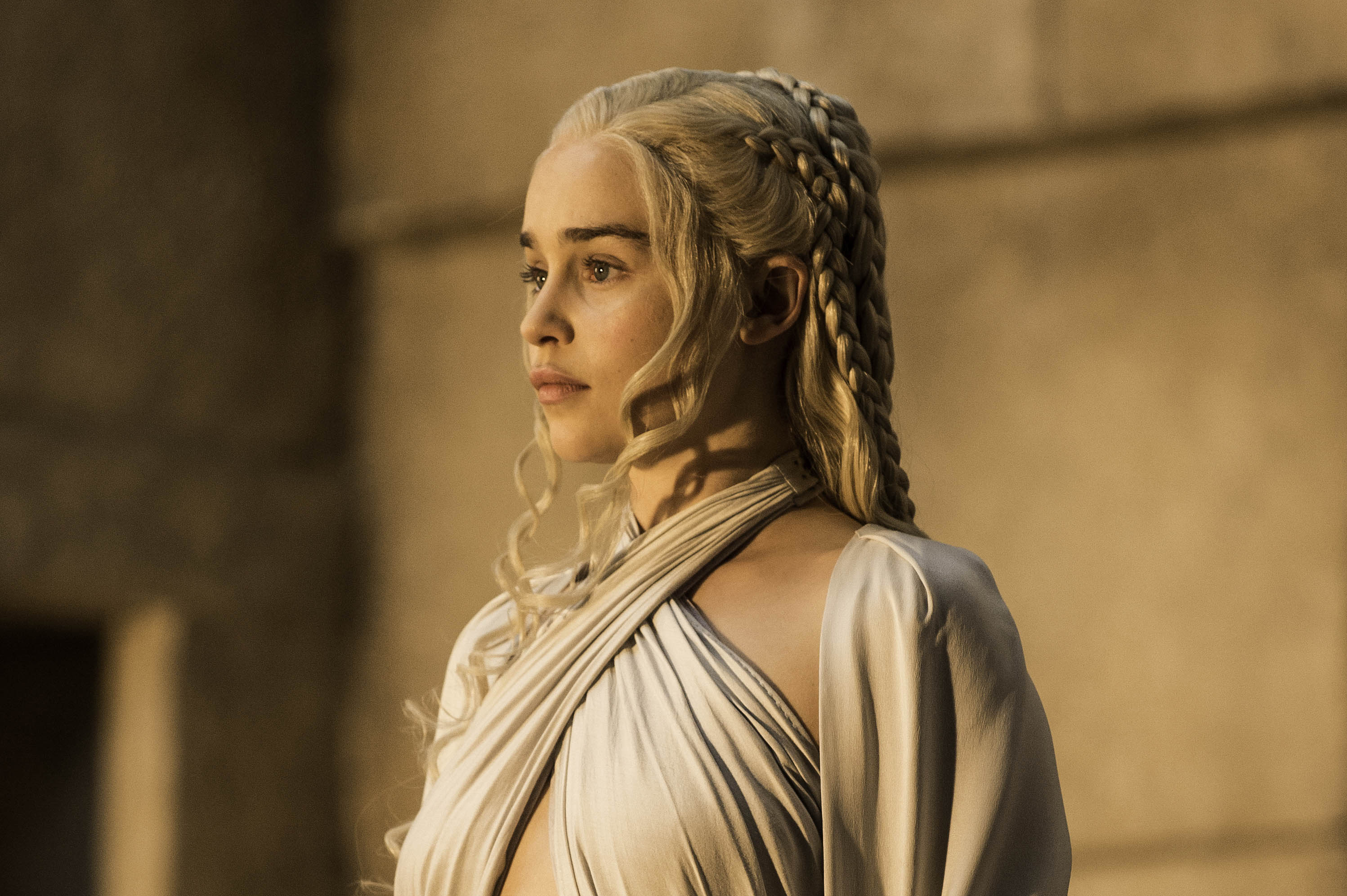 Baixar papel de parede para celular de Programa De Tv, A Guerra Dos Tronos, Daenerys Targaryen, Emilia Clarke gratuito.