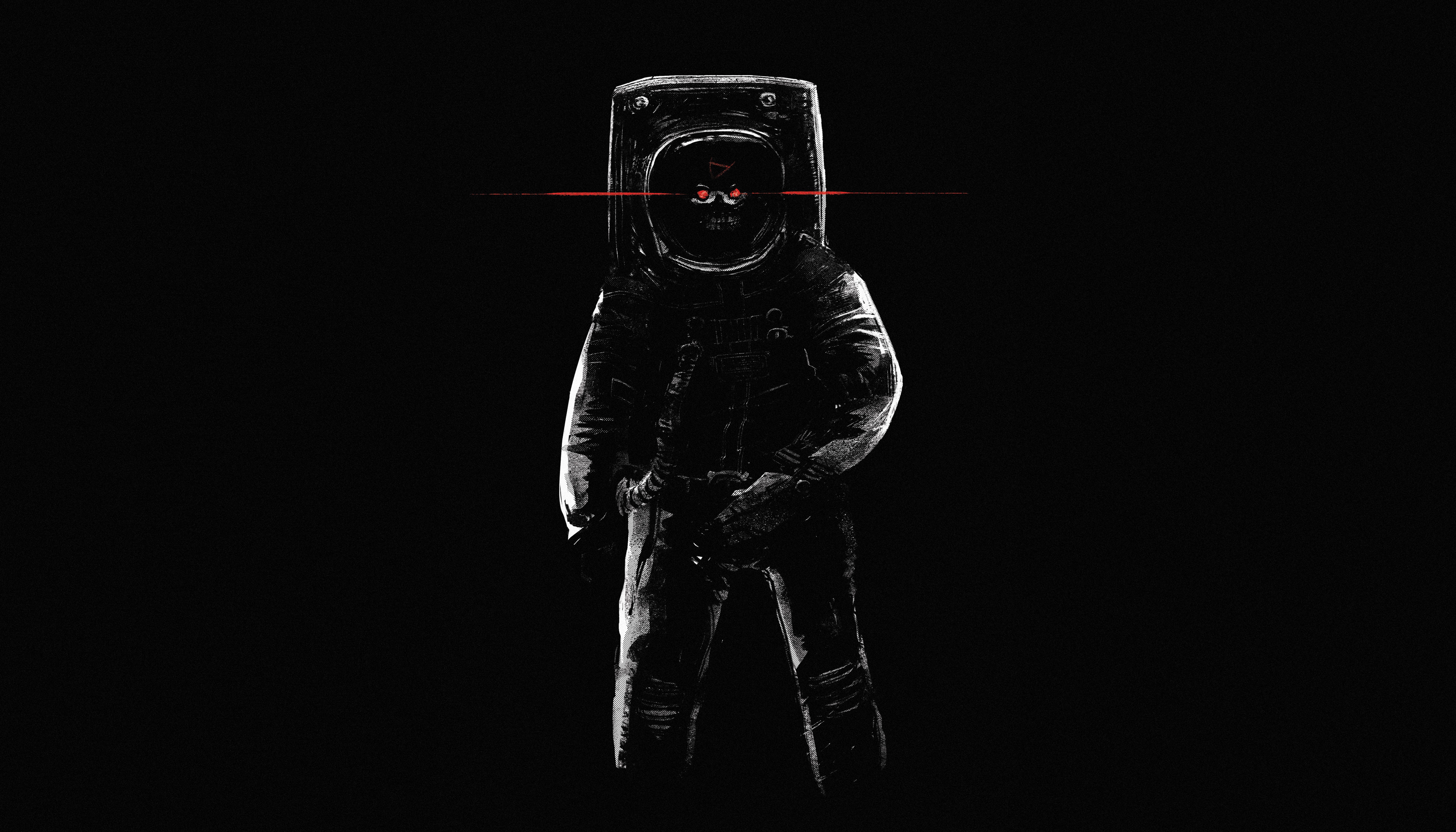 Free download wallpaper Dark, Sci Fi, Astronaut on your PC desktop