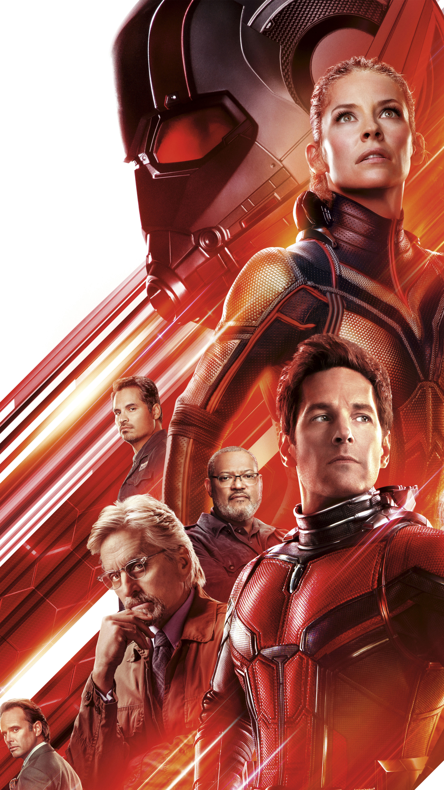 Download mobile wallpaper Movie, Wasp (Marvel Comics), Evangeline Lilly, Hank Pym, Ant Man, Michael Douglas, Michael Peña, Michelle Pfeiffer, Paul Rudd, Hope Van Dyne, Ant Man And The Wasp for free.