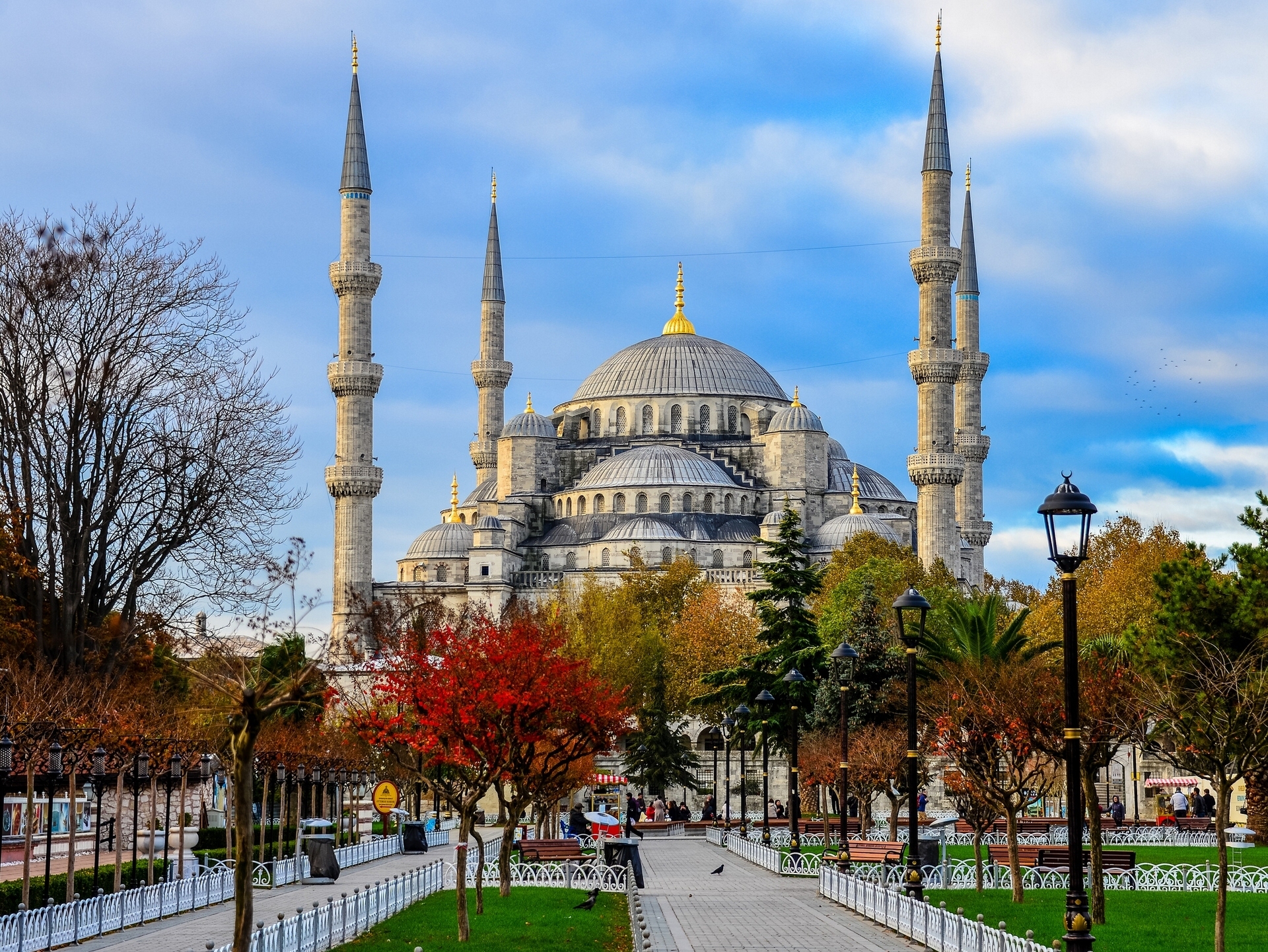 blue mosque, turkey, istanbul, religious, sultan ahmed mosque, mosques