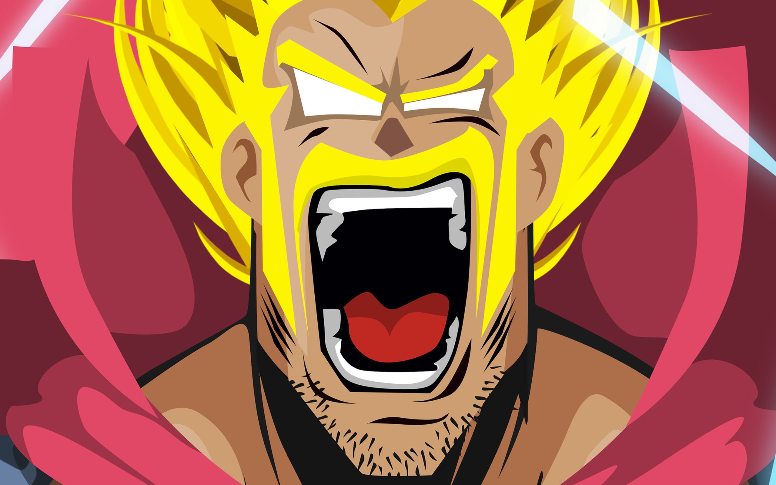 Download mobile wallpaper Anime, Dragon Ball, Super Saiyan 2, Dragon Ball Super, Satan (Dragon Ball) for free.