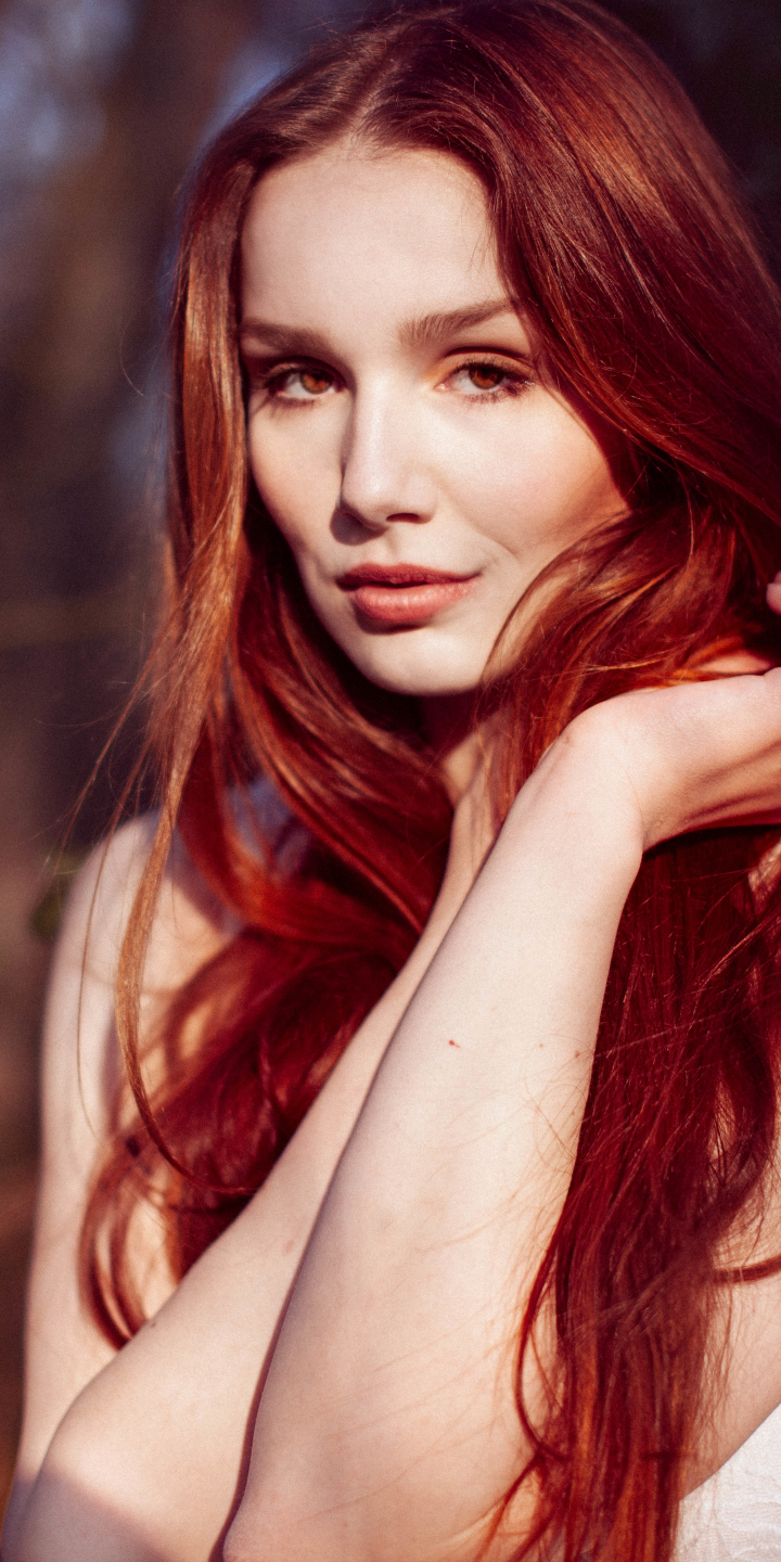Download mobile wallpaper Redhead, Model, Women for free.