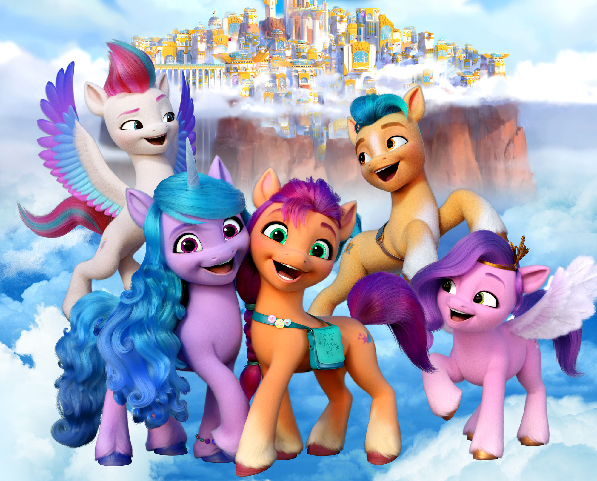 Популярные заставки и фоны My Little Pony: Новое Поколение на компьютер
