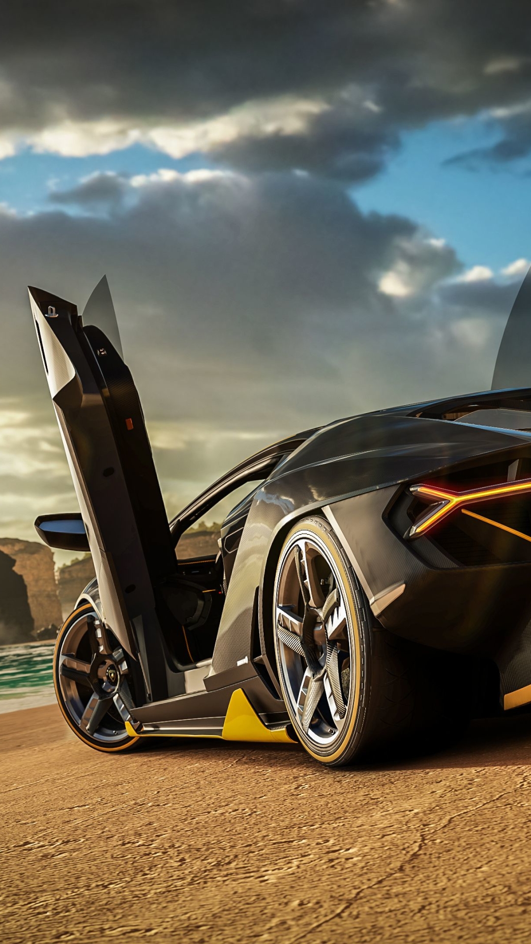 Скачати мобільні шпалери Ламборджіні, Lamborghini Centenario, Відеогра, Forza Horizon 3, Forza безкоштовно.