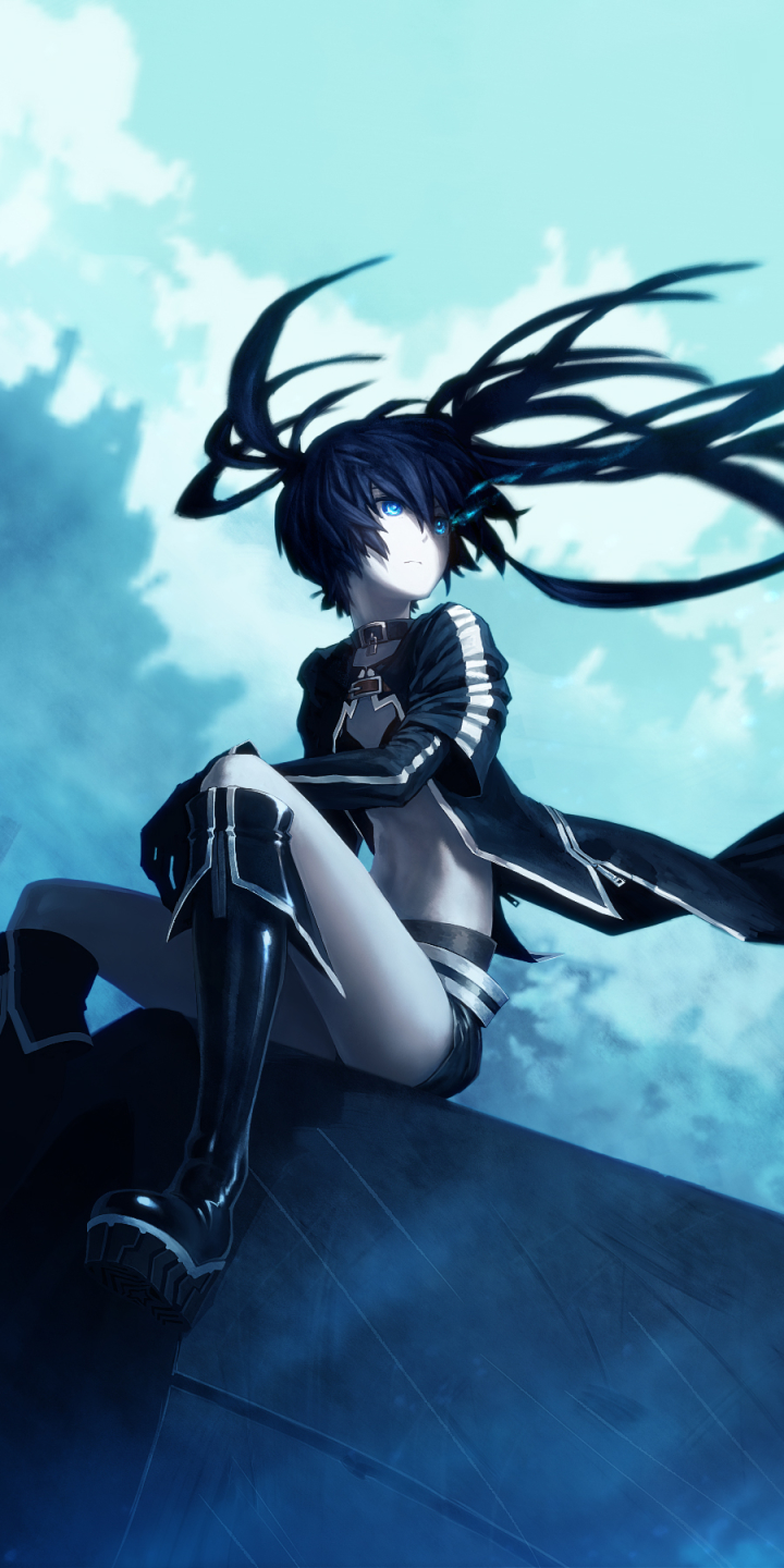 Download mobile wallpaper Anime, Black Rock Shooter for free.