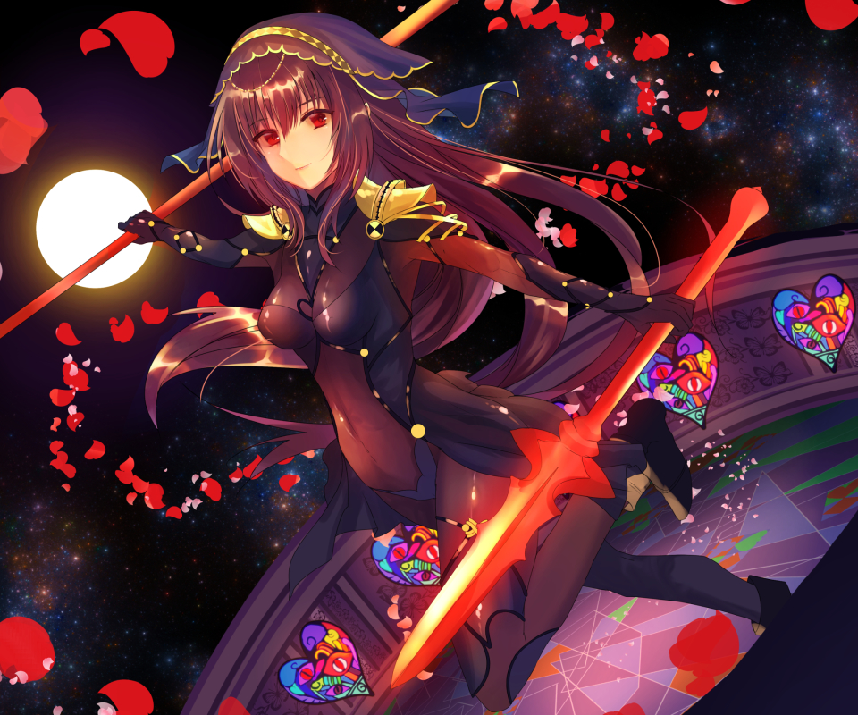 Descarga gratuita de fondo de pantalla para móvil de Animado, Fate/grand Order, Scathach (Destino/gran Orden), Serie Del Destino.