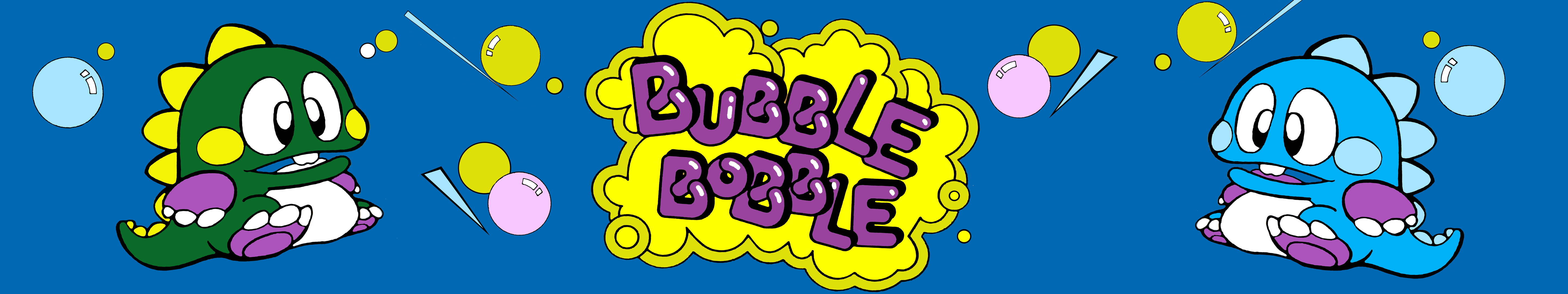 Популярні заставки і фони Bubble Bobble на комп'ютер