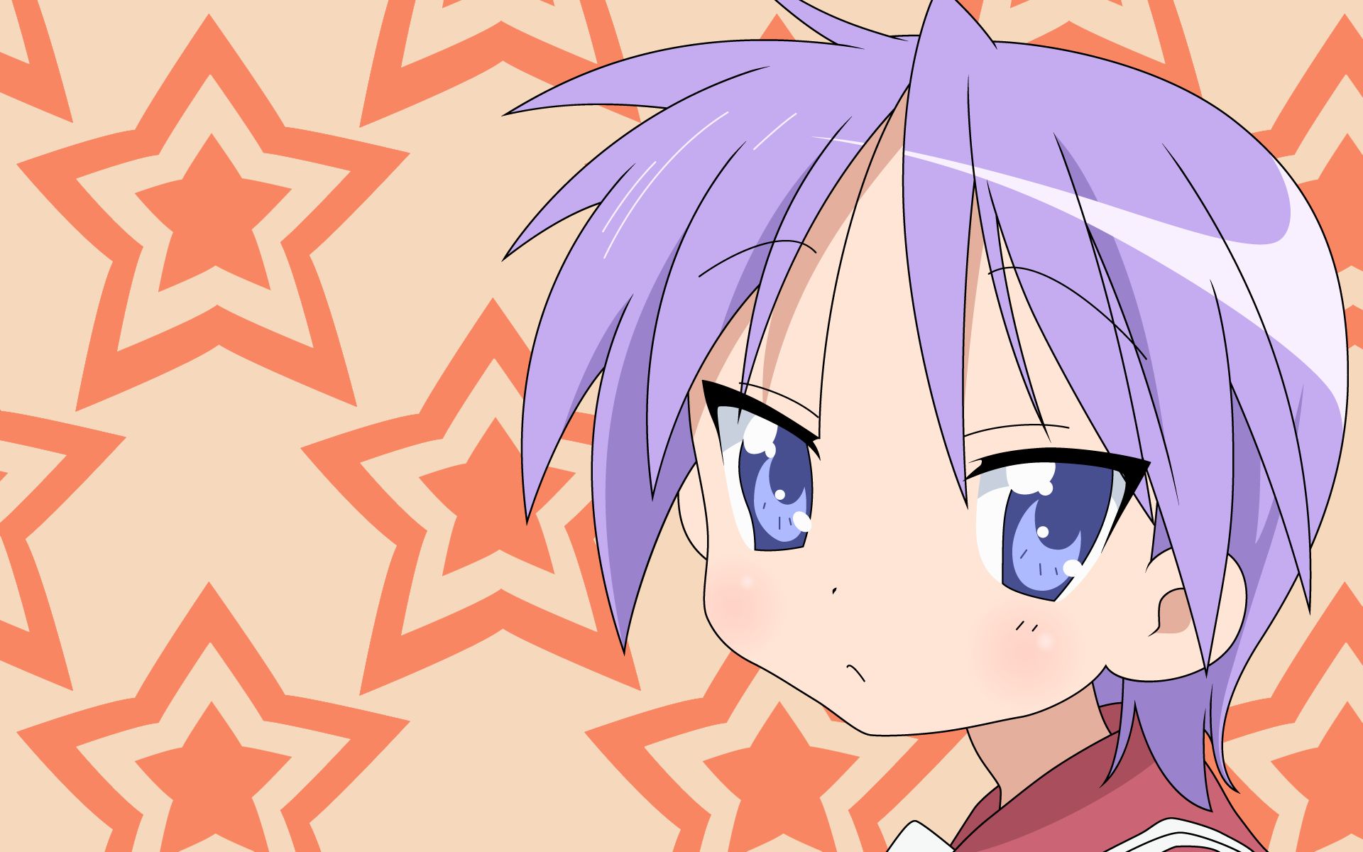 Free download wallpaper Kagami Hiiragi, Lucky Star, Anime on your PC desktop