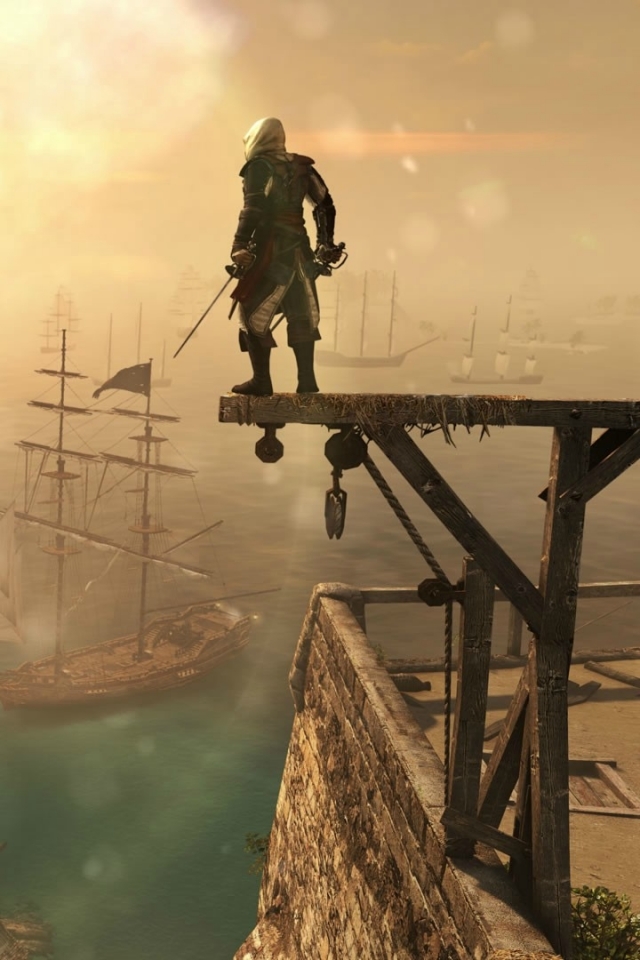 Download mobile wallpaper Assassin's Creed, Video Game, Assassin's Creed Iv: Black Flag for free.