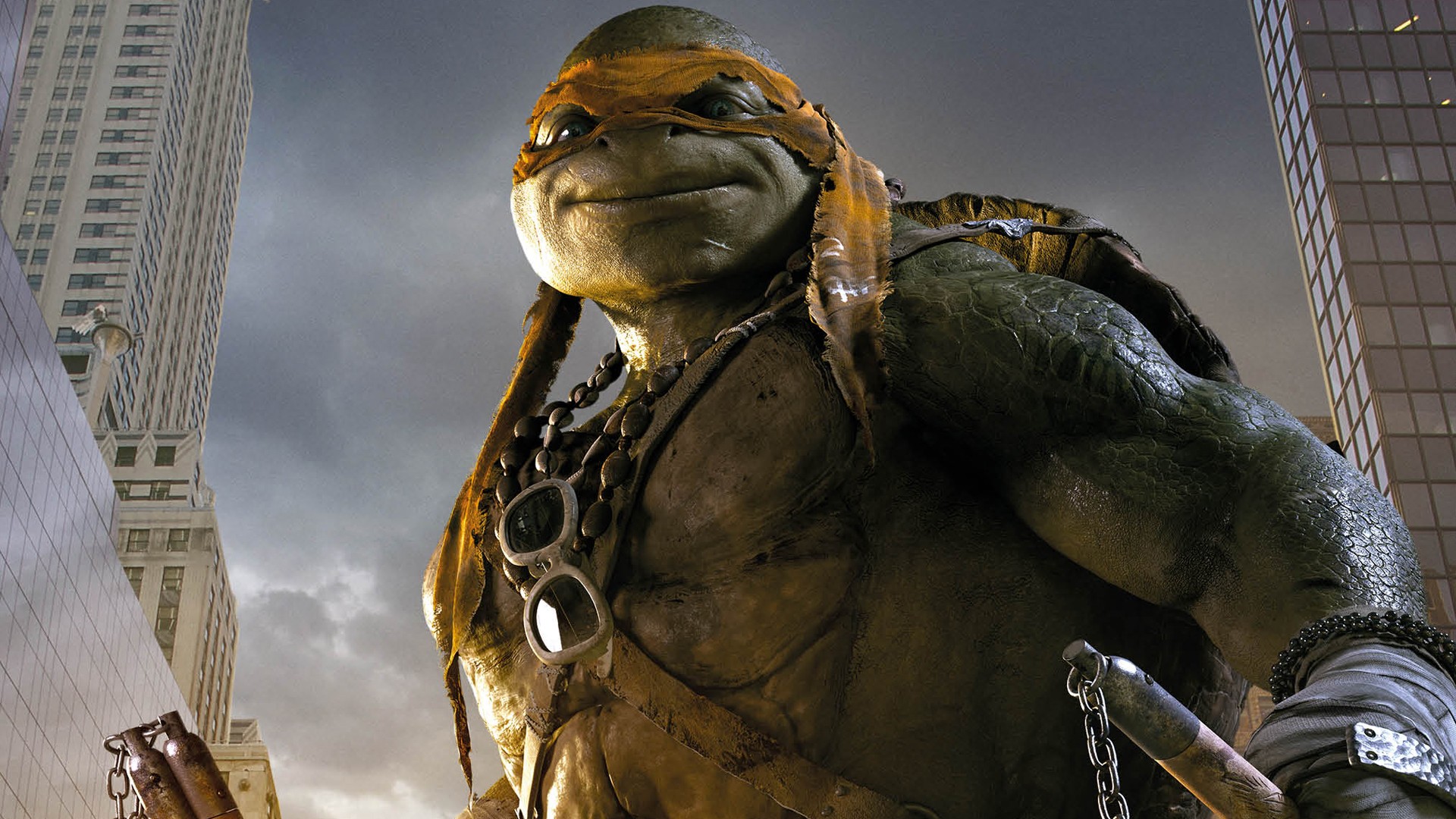 337105 descargar fondo de pantalla las tortugas ninja, miguel ángel (tmnt), películas, ninja turtles (2014): protectores de pantalla e imágenes gratis