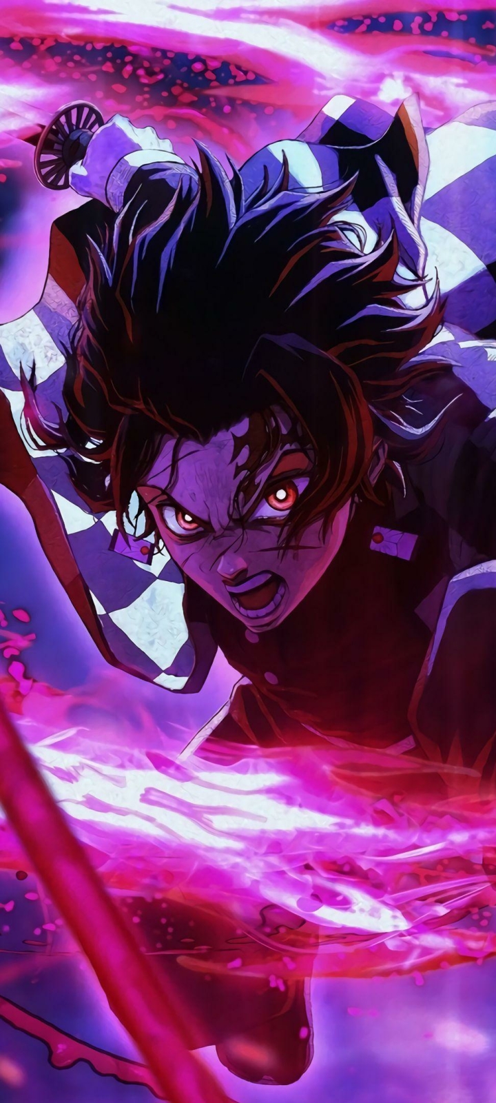 Handy-Wallpaper Animes, Demon Slayer, Tanjiro Kamado kostenlos herunterladen.