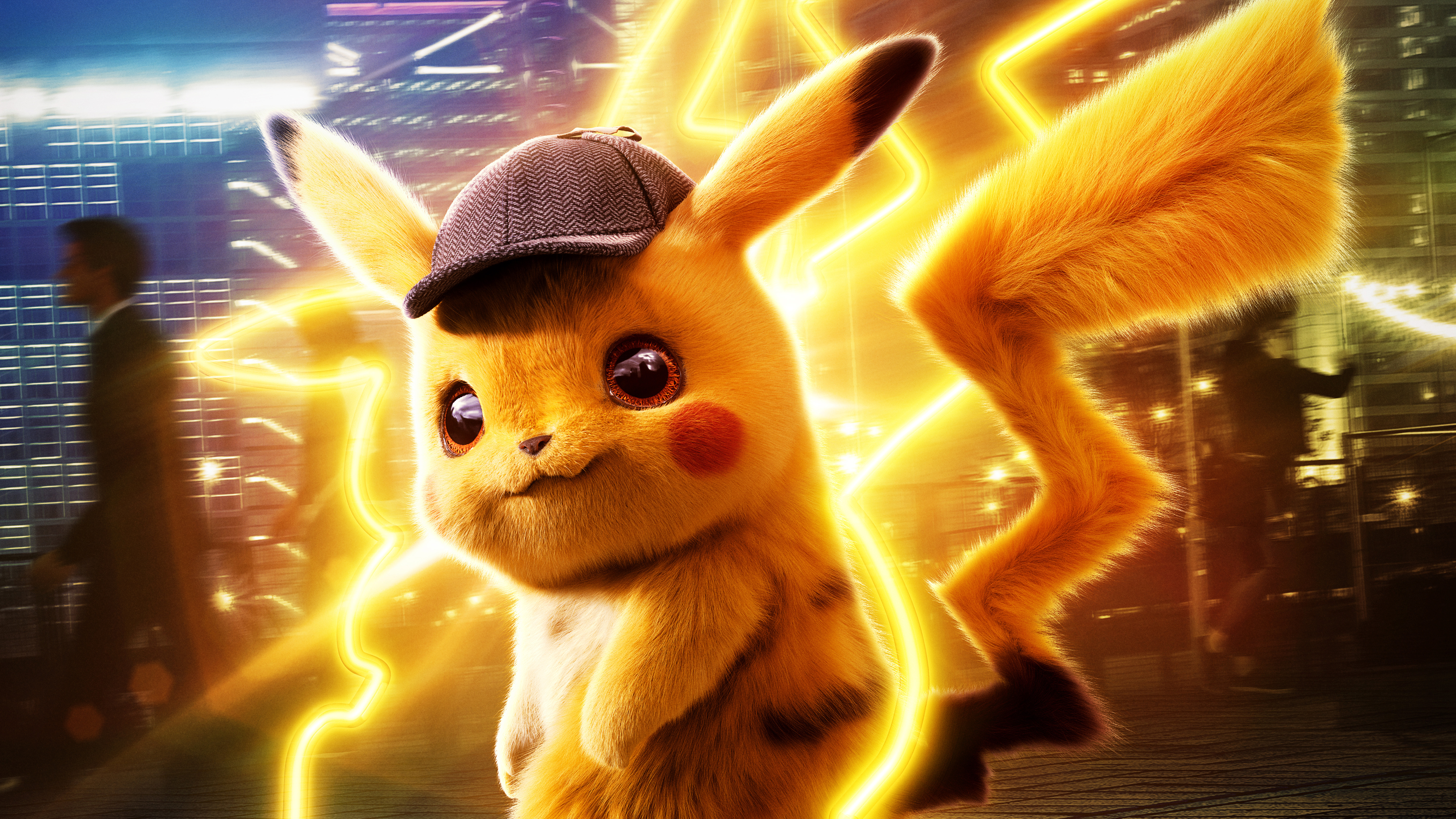 Melhores papéis de parede de Pokémon Detetive Pikachu para tela do telefone