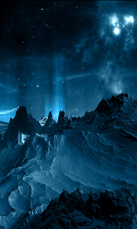 Handy-Wallpaper Landschaft, Science Fiction kostenlos herunterladen.