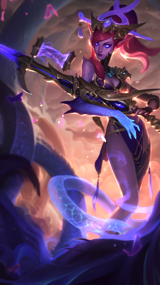 Download mobile wallpaper League Of Legends, Video Game, Morgana (League Of Legends) for free.