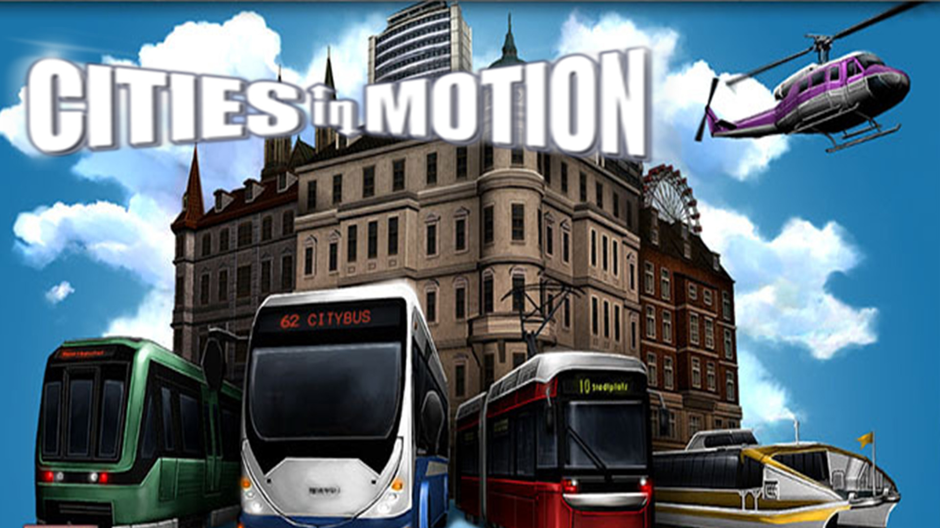 Download mobile wallpaper Video Game, Cities In Motion for free.