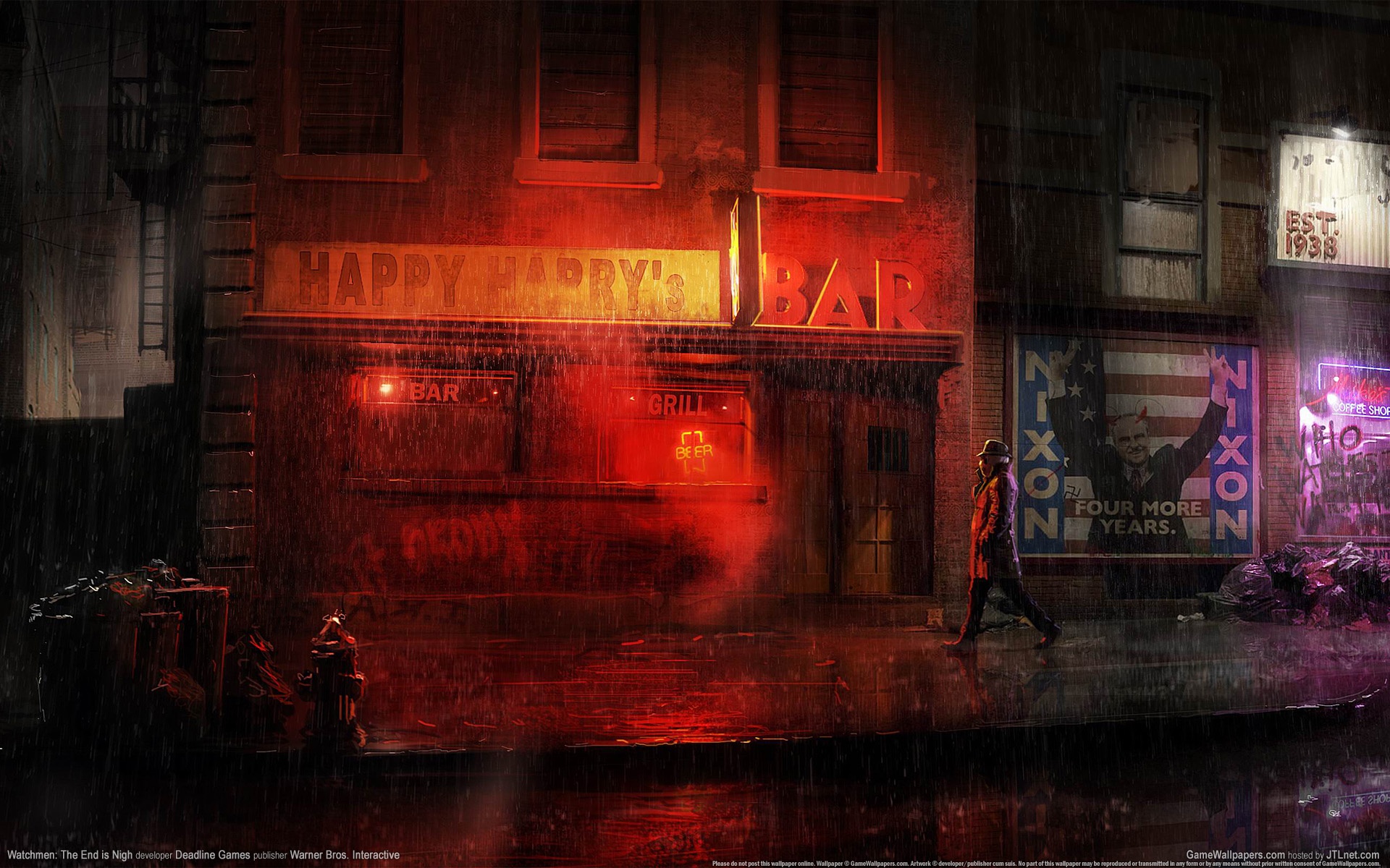 Melhores papéis de parede de Watchmen: The End Is Nigh para tela do telefone