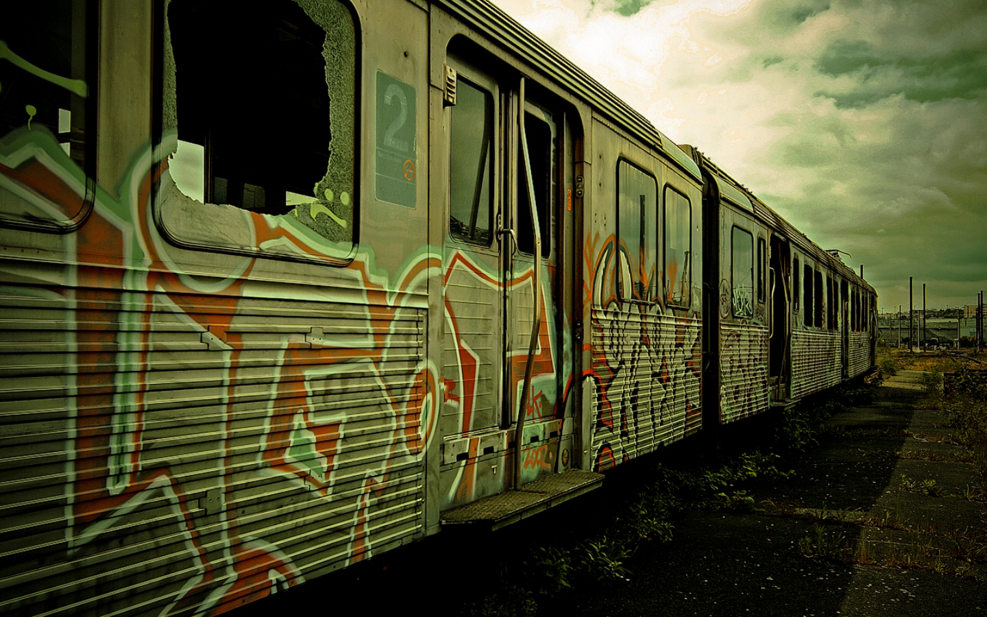 Baixe gratuitamente a imagem Grafite, Trem, Artistico na área de trabalho do seu PC