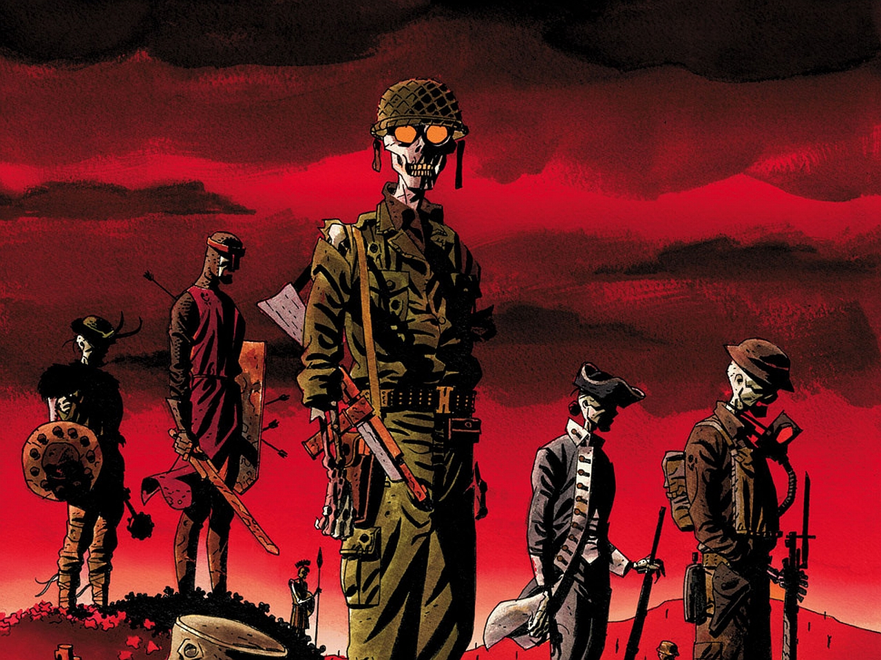 Download mobile wallpaper Comics, Weird War Tales for free.