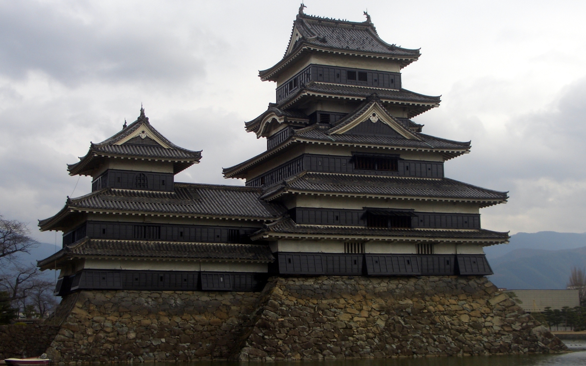 PCデスクトップに城, マンメイド, 松本城画像を無料でダウンロード