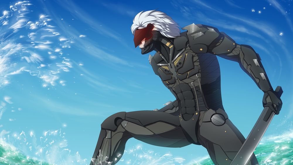 Fond d'écran HD: Guerrier, Jeux Vidéo, Metal Gear Solid, Cheveux Blancs